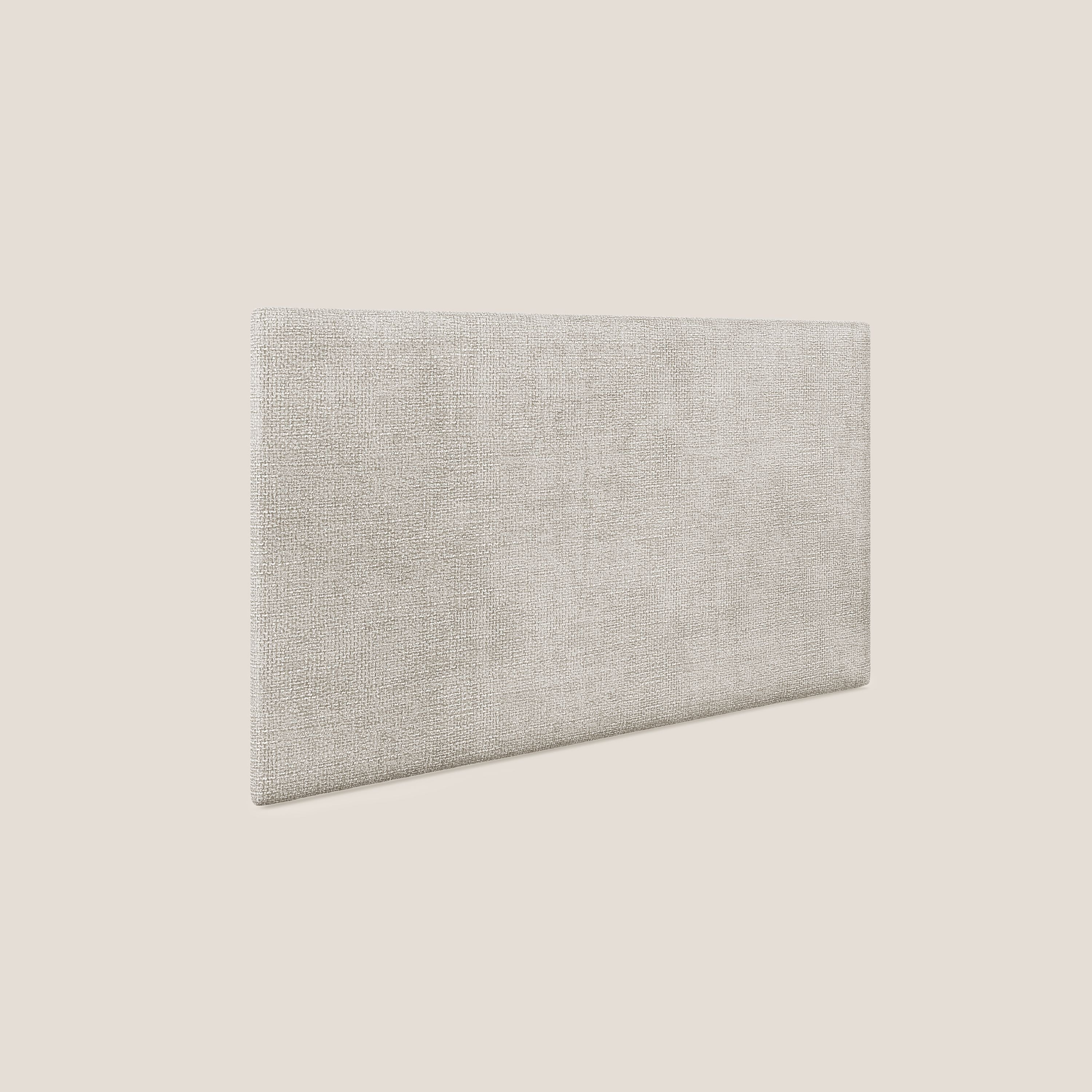 Tête de lit en panneau mural grand de différentes dimensions en tissu doux détachable T10 crème - Image 2