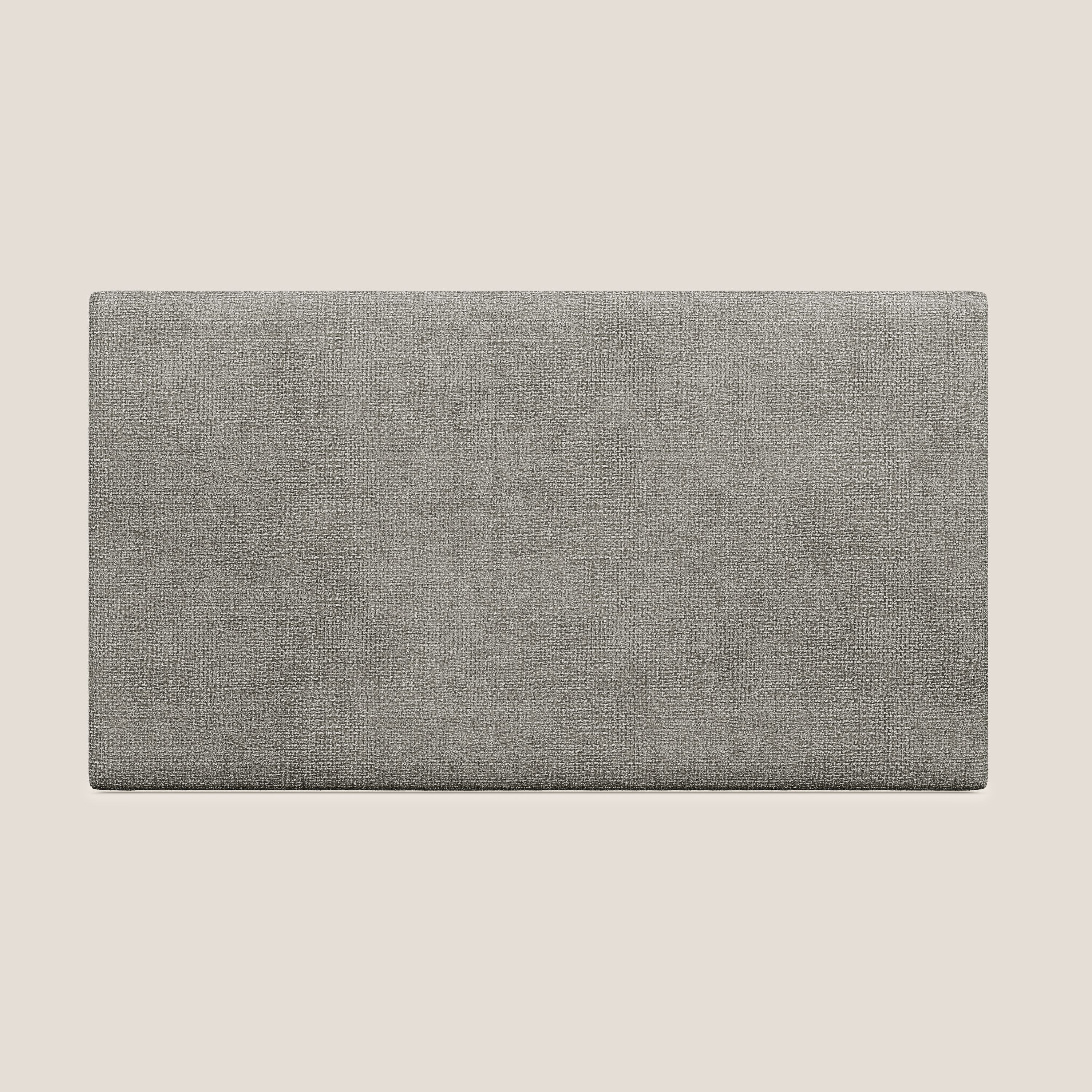 TĂȘte de lit en panneau mural grand de diffĂ©rentes dimensions en tissu doux dĂ©tachable T10 taupe