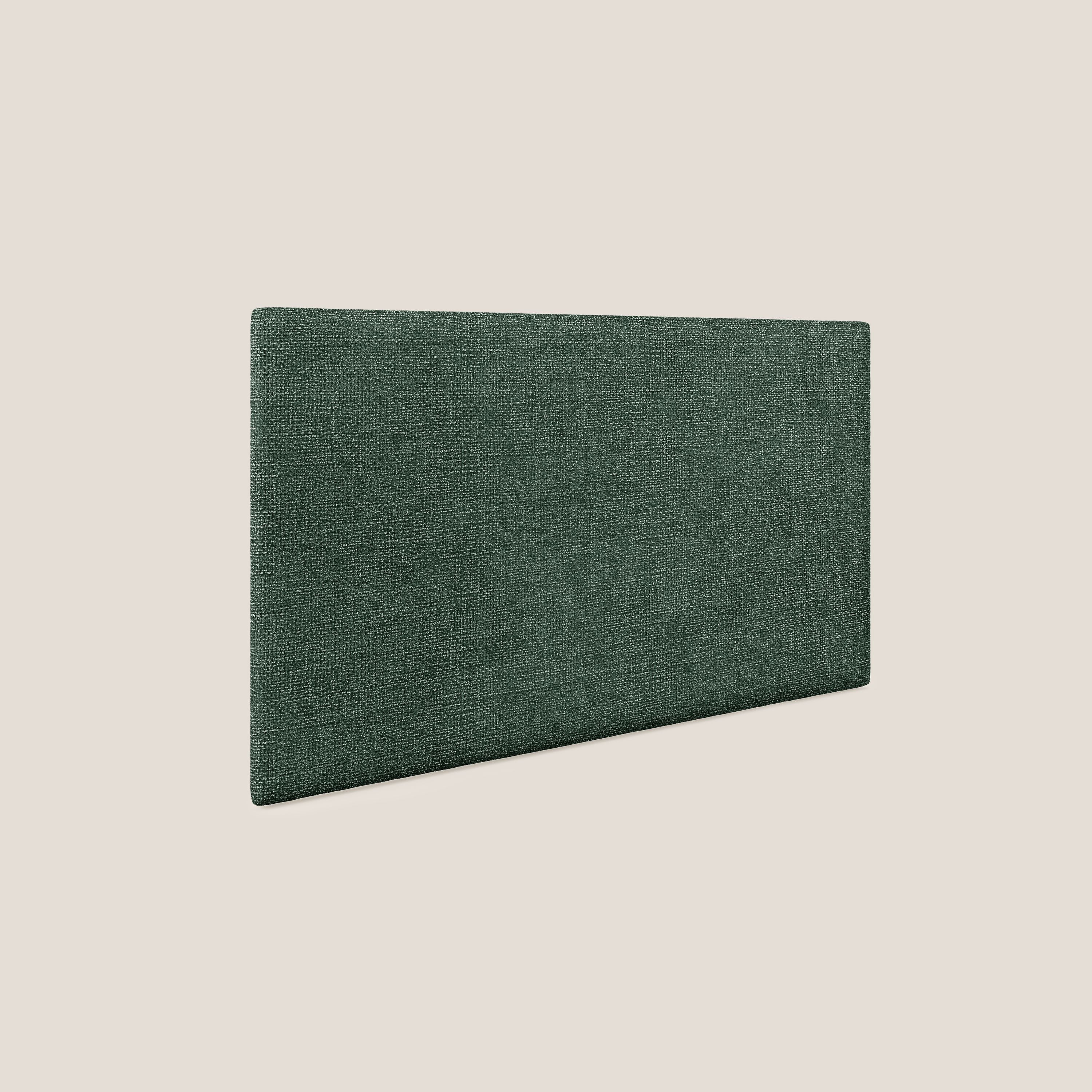 Tête de lit en panneau mural moyen de différentes dimensions en tissu doux détachable T10 vert - Image 2