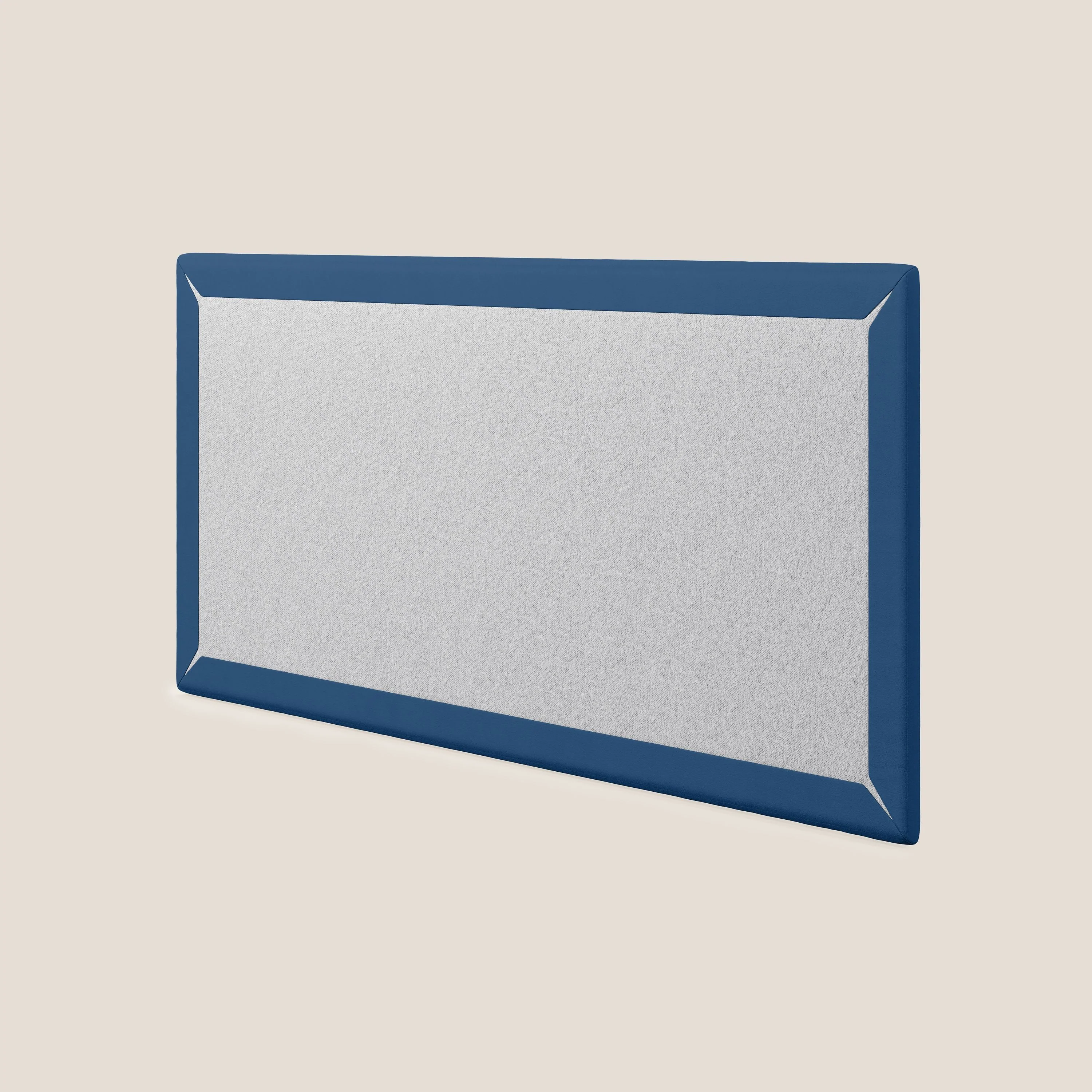 Tête de lit en  petit panneau mural de différentes dimensions en microfibre douce détachable T11 bleu - Image 4