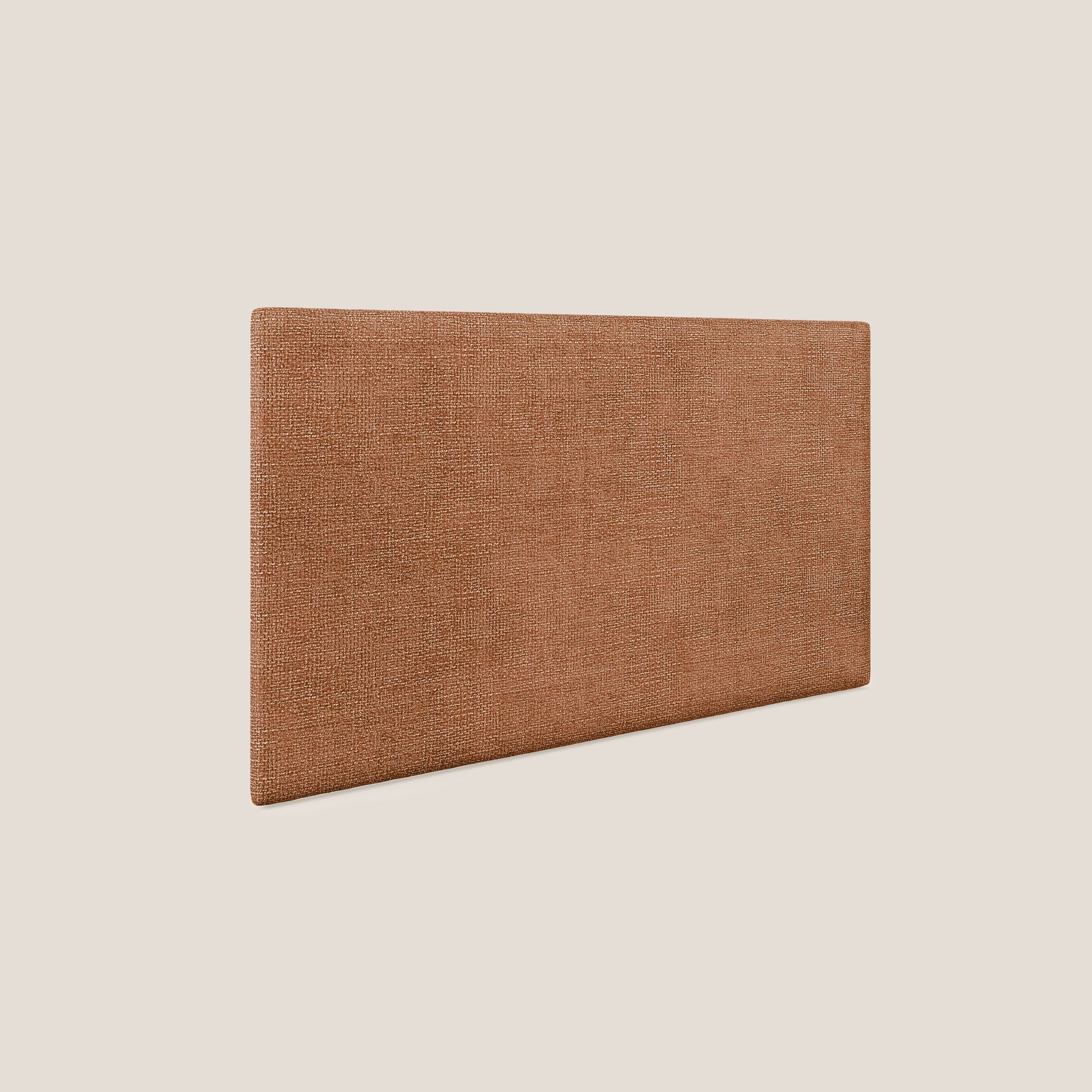 Tête de lit en petit panneau mural de différentes dimensions en tissu doux détachable T10 orange - Image 2
