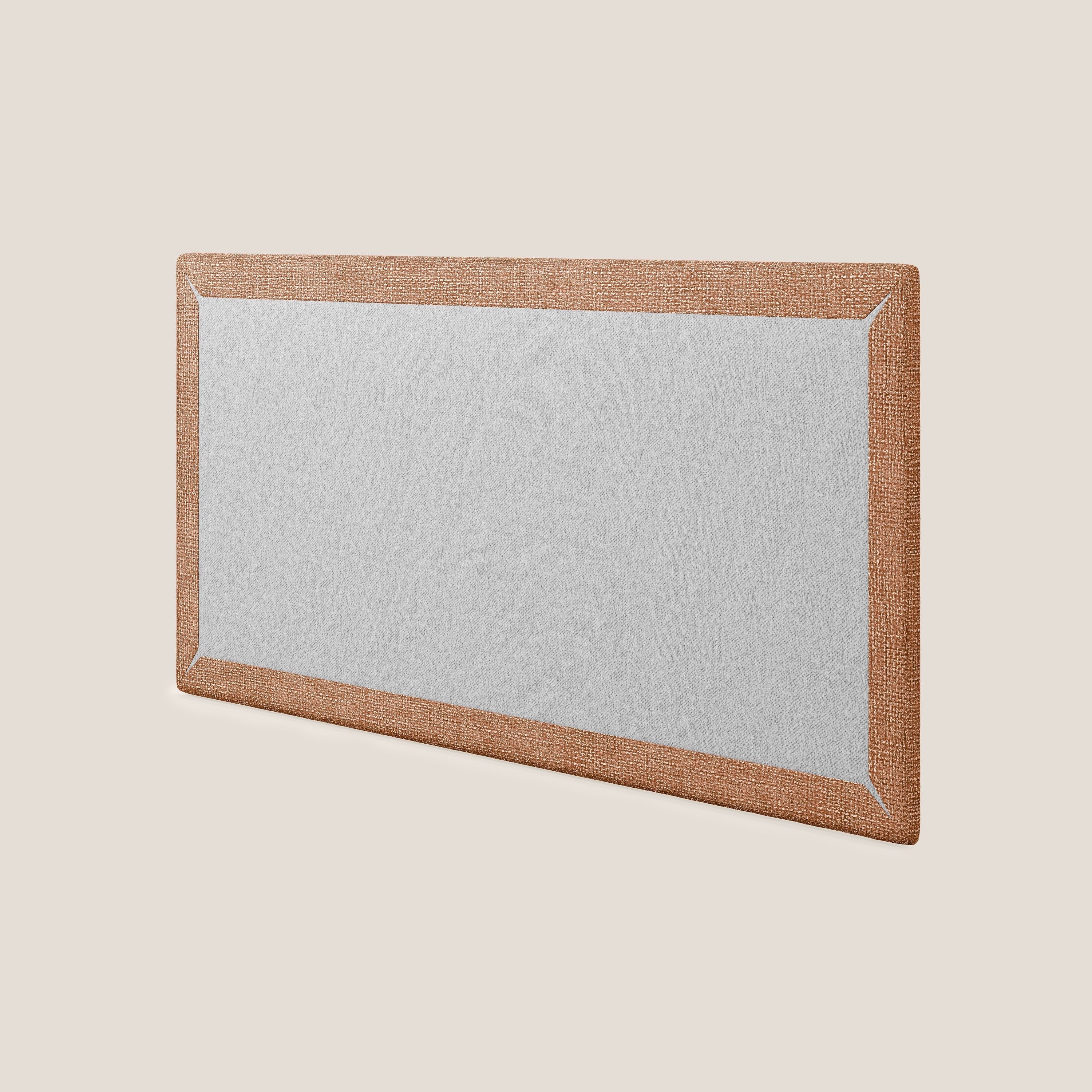 Tête de lit en petit panneau mural de différentes dimensions en tissu doux détachable T10 orange - Image 4