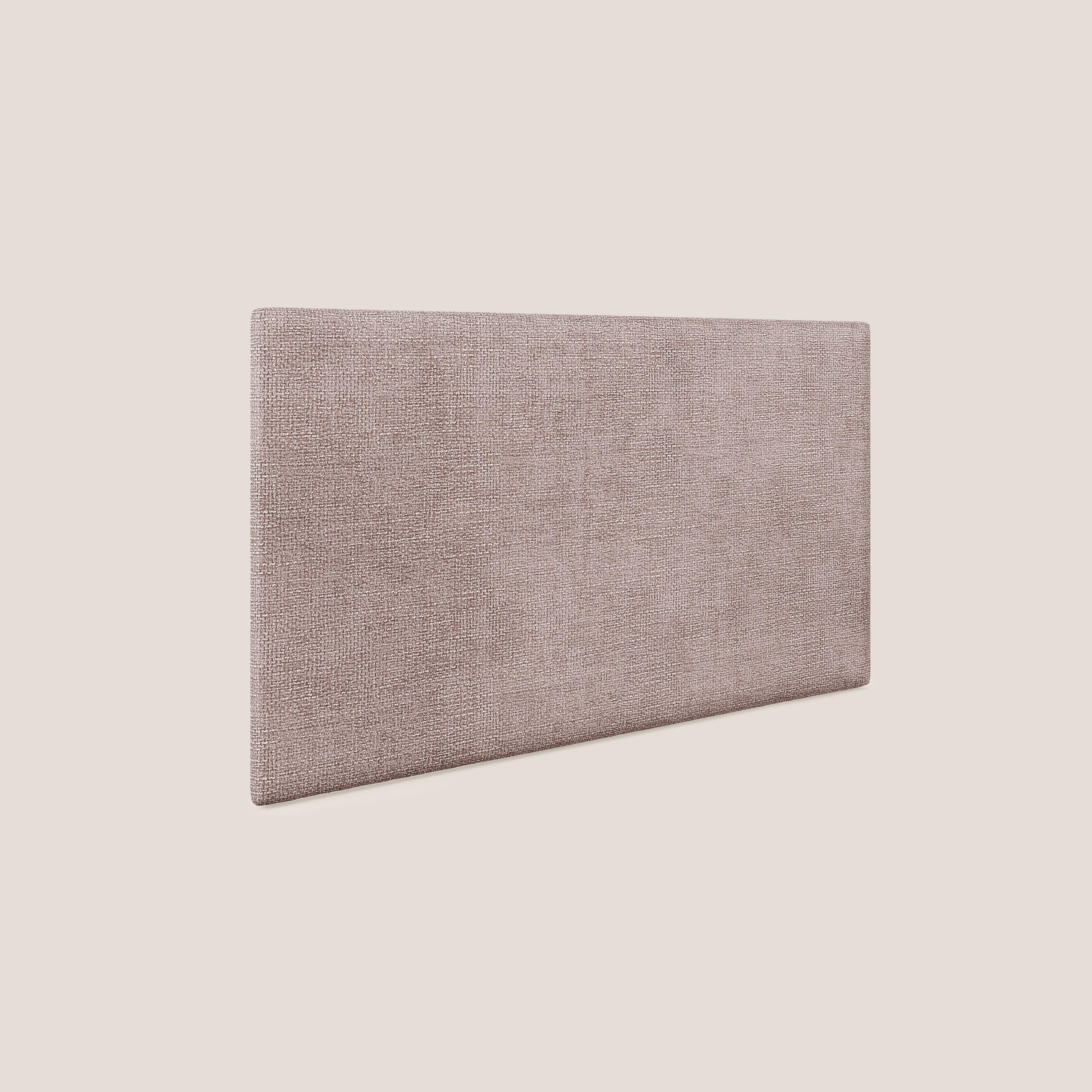 Tête de lit en petit panneau mural de différentes dimensions en tissu doux détachable T10 rose - Image 2