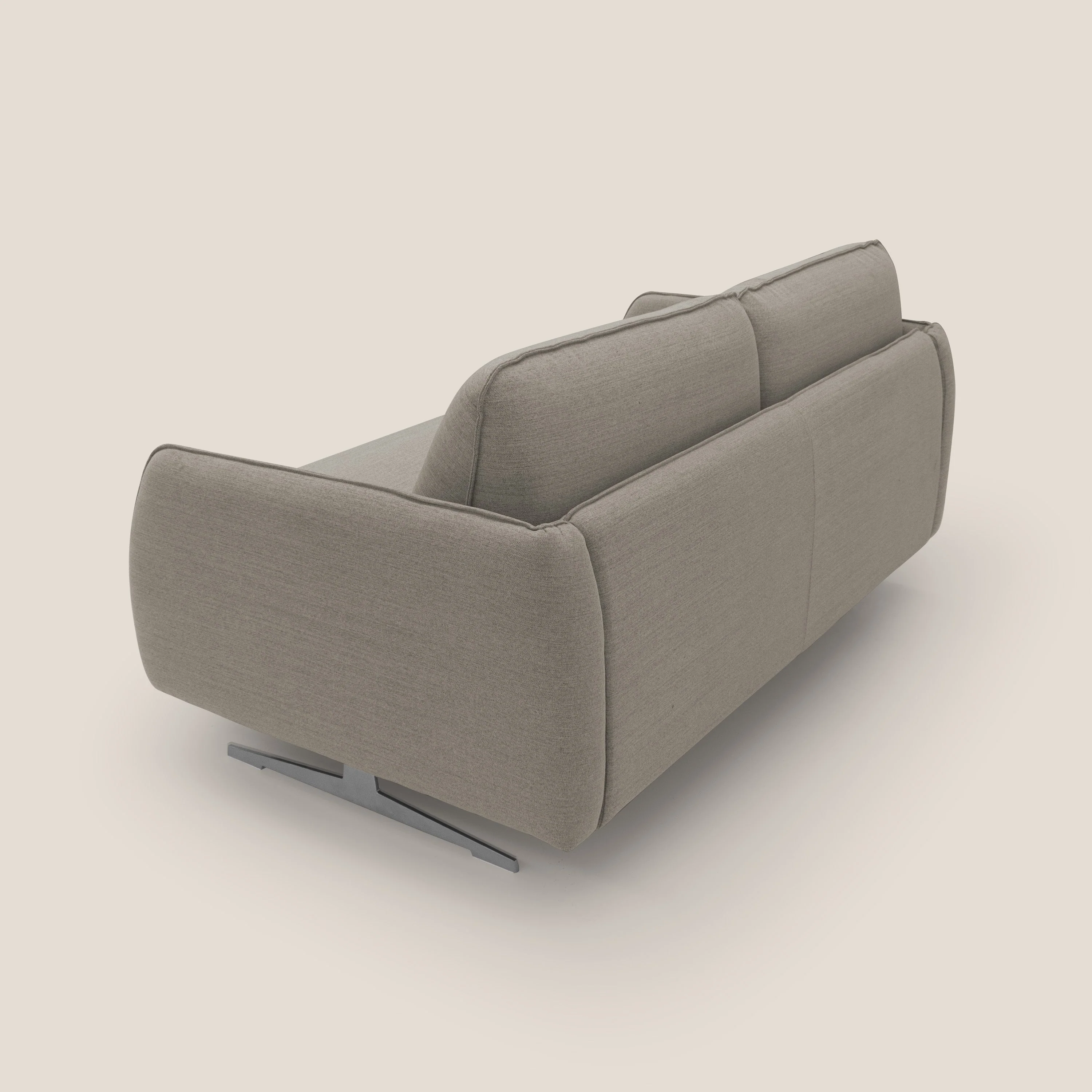 Texas Canapé convertible matrimonial moderne en tissu imperméable T19 beige - Image 10