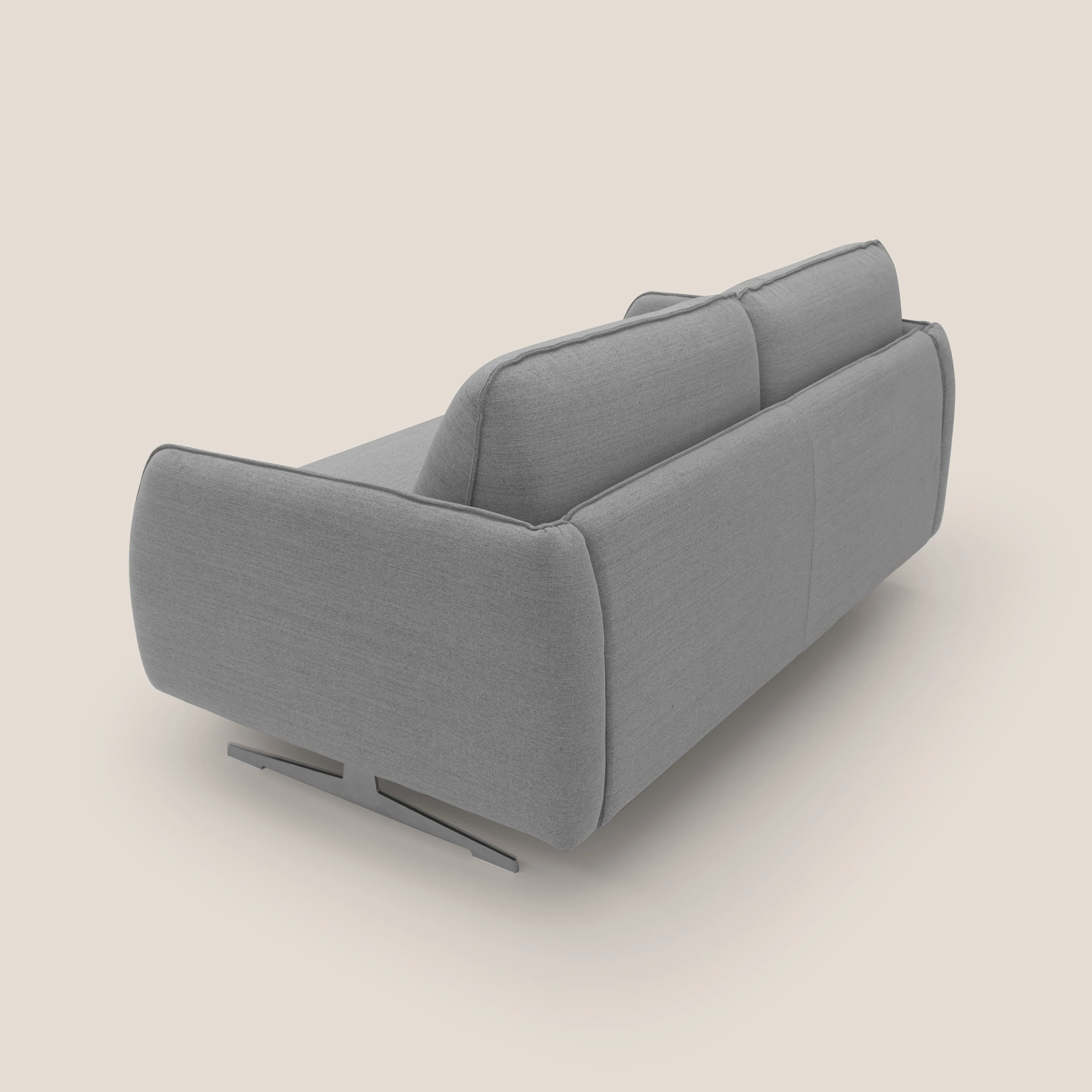 Texas Canapé convertible matrimonial moderne en tissu imperméable T19 gris - Image 10
