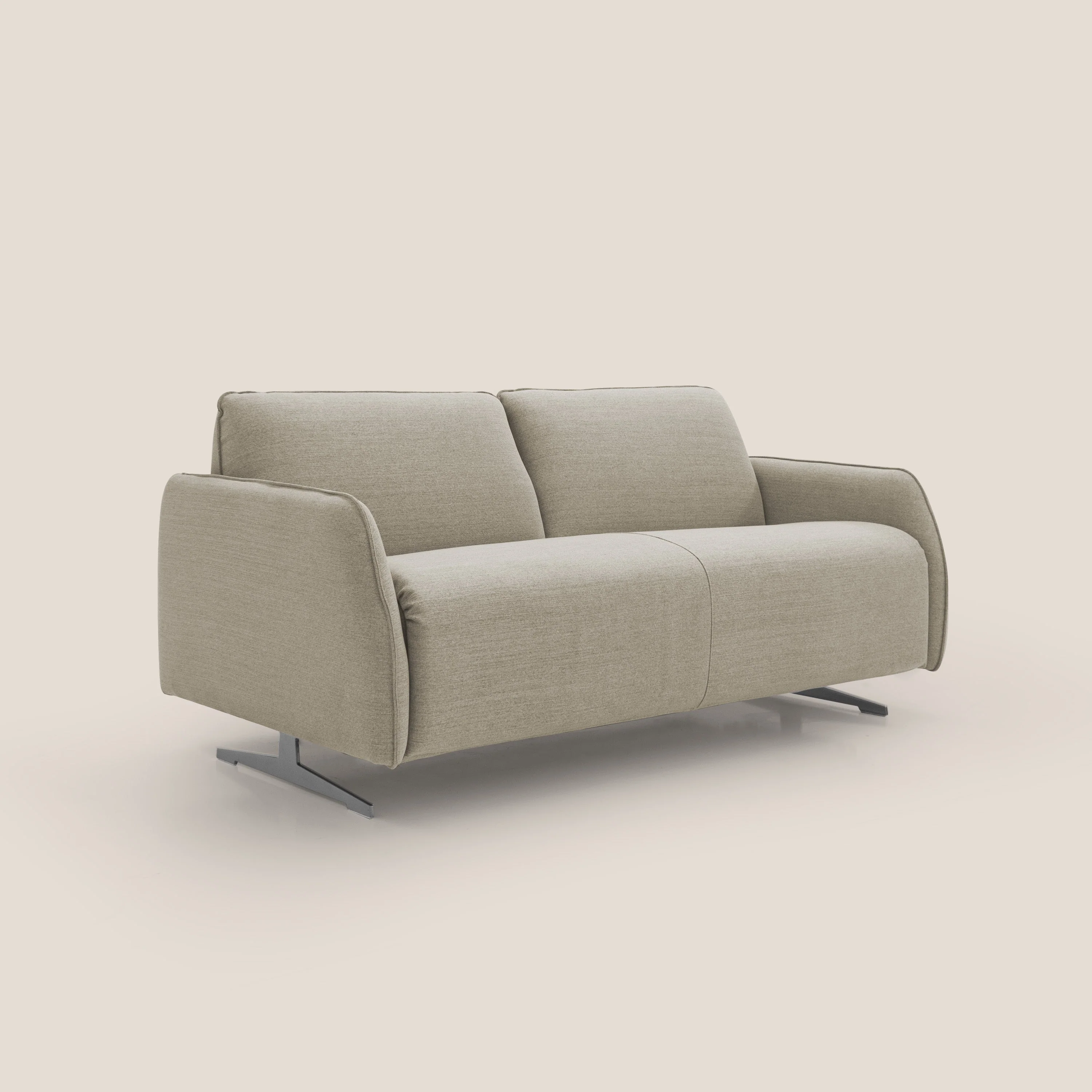 Texas Canapé convertible matrimonial moderne en tissu imperméable T19 sable - Image 4