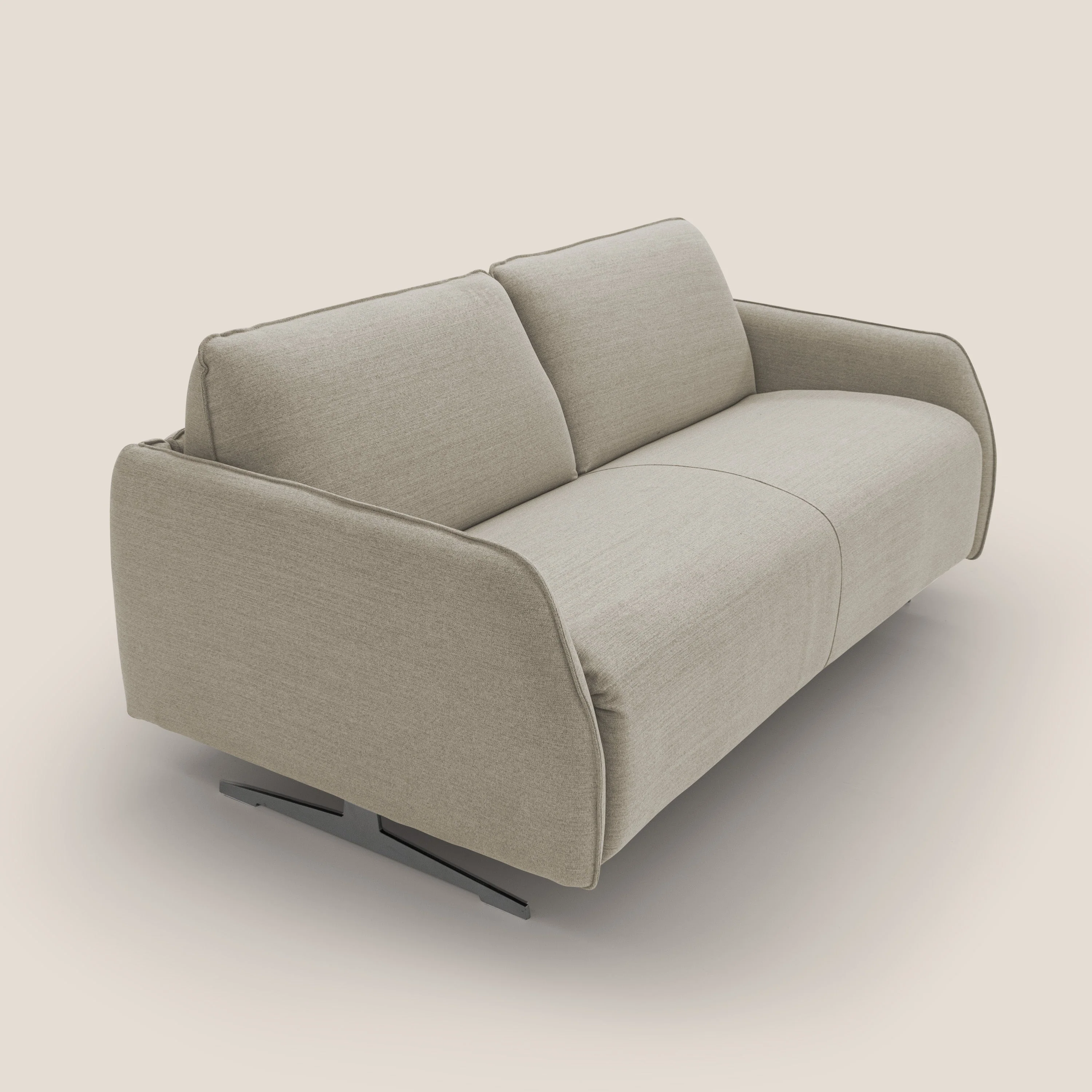 Texas Canapé convertible matrimonial moderne en tissu imperméable T19 sable - Image 6