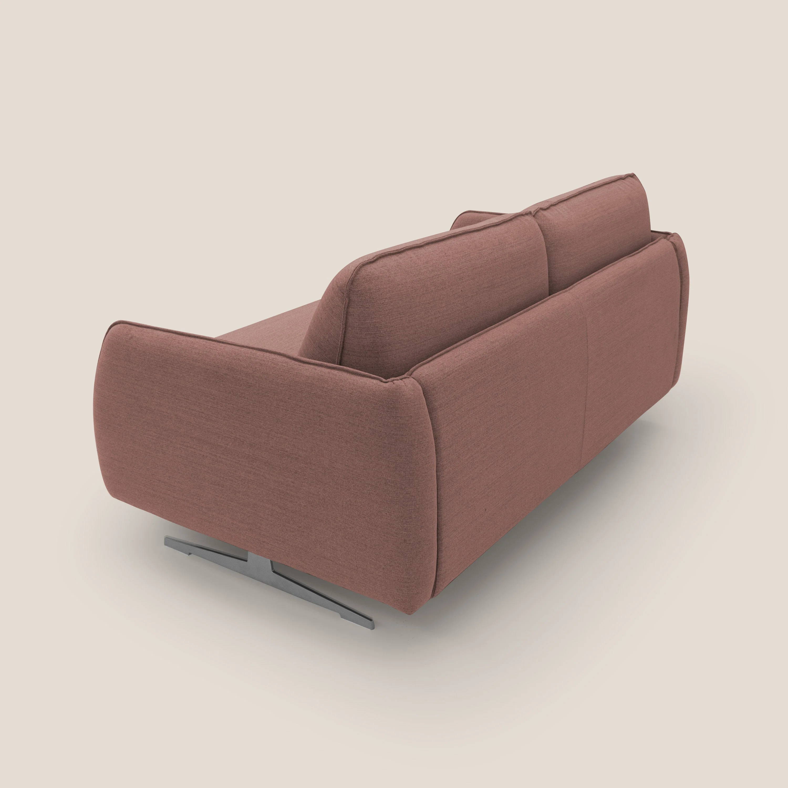 Texas Canapé convertible matrimonial moderne en tissu imperméable T19 saumon - Image 10