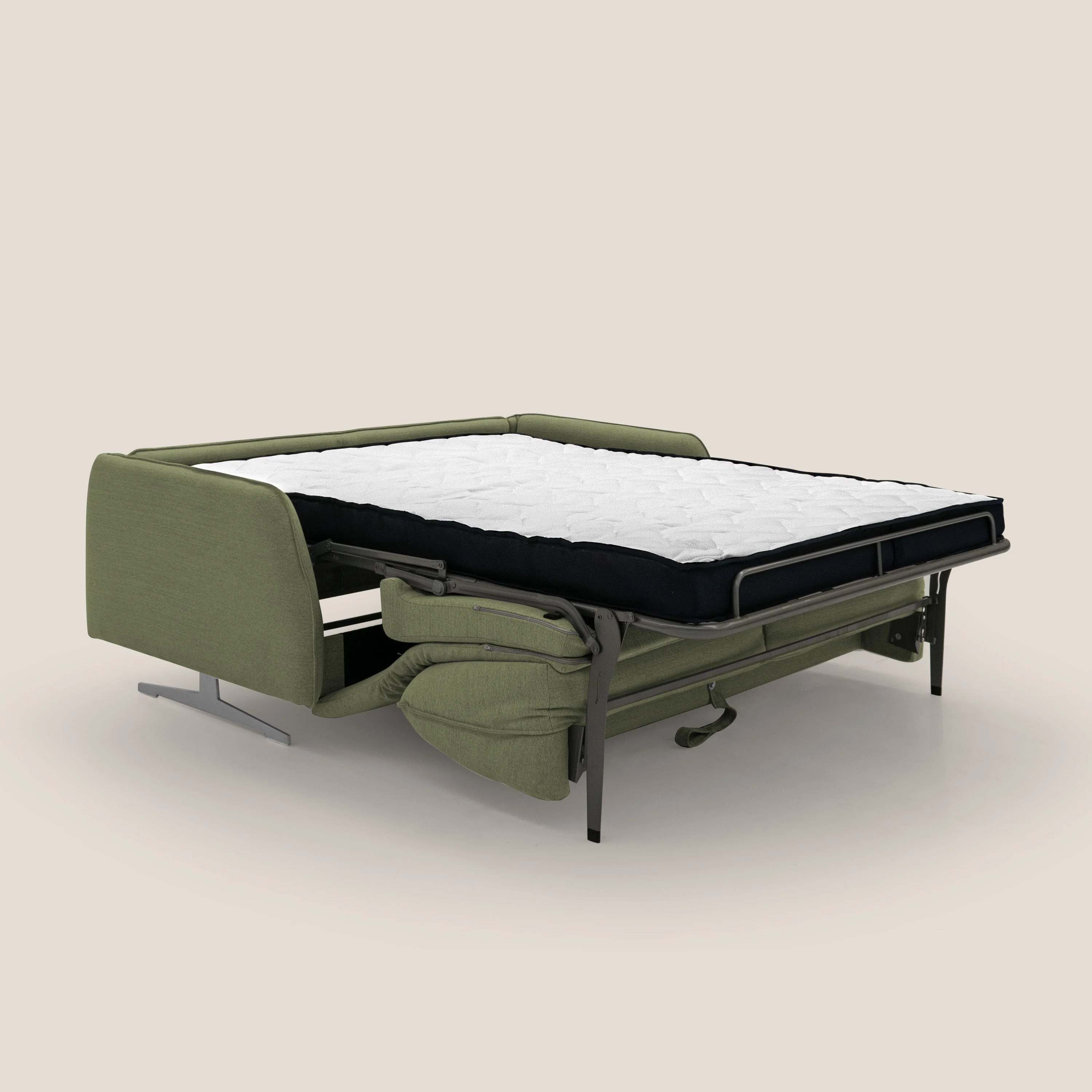 Texas Canapé convertible matrimonial moderne en tissu imperméable T19 vert - Image 2