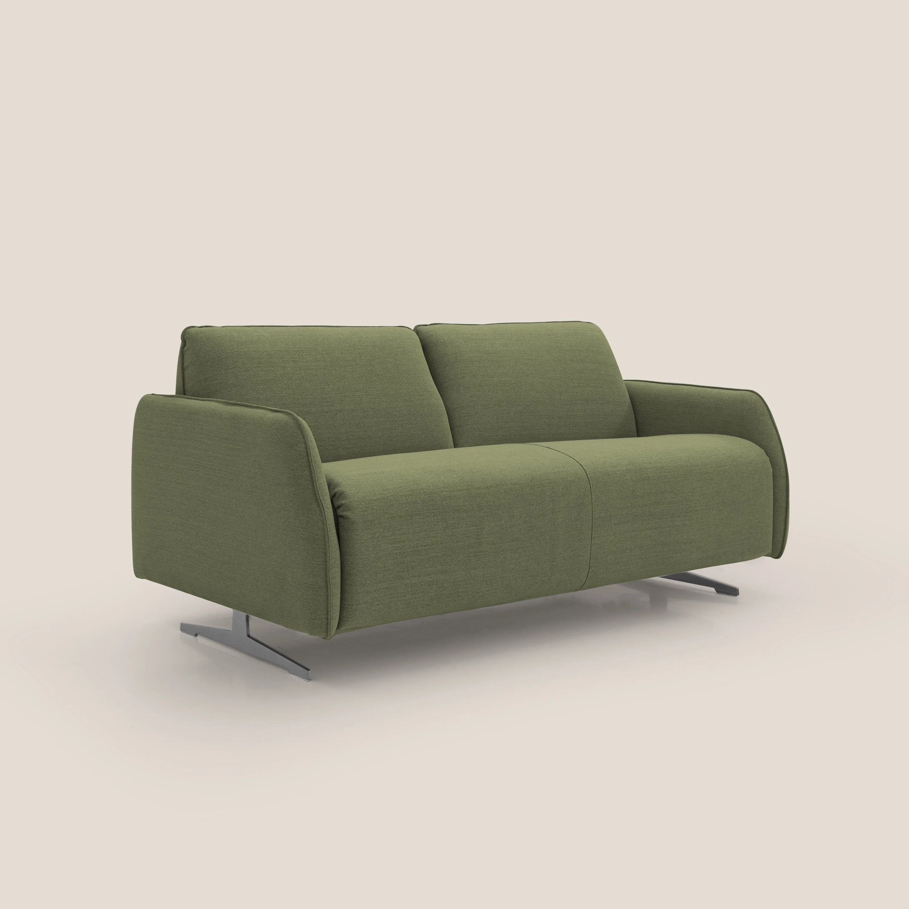 Texas Canapé convertible matrimonial moderne en tissu imperméable T19 vert - Image 4