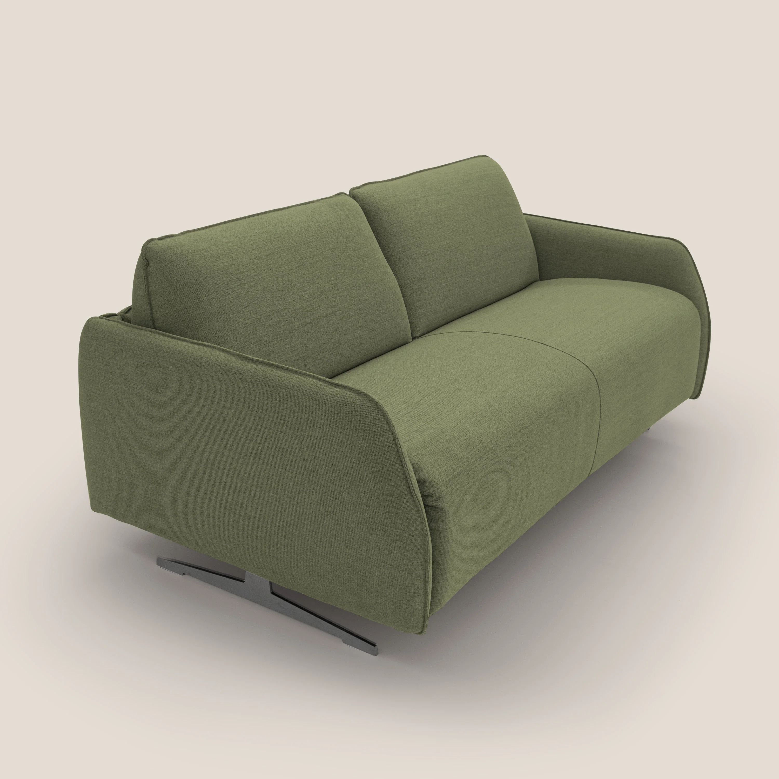 Texas Canapé convertible matrimonial moderne en tissu imperméable T19 vert - Image 6
