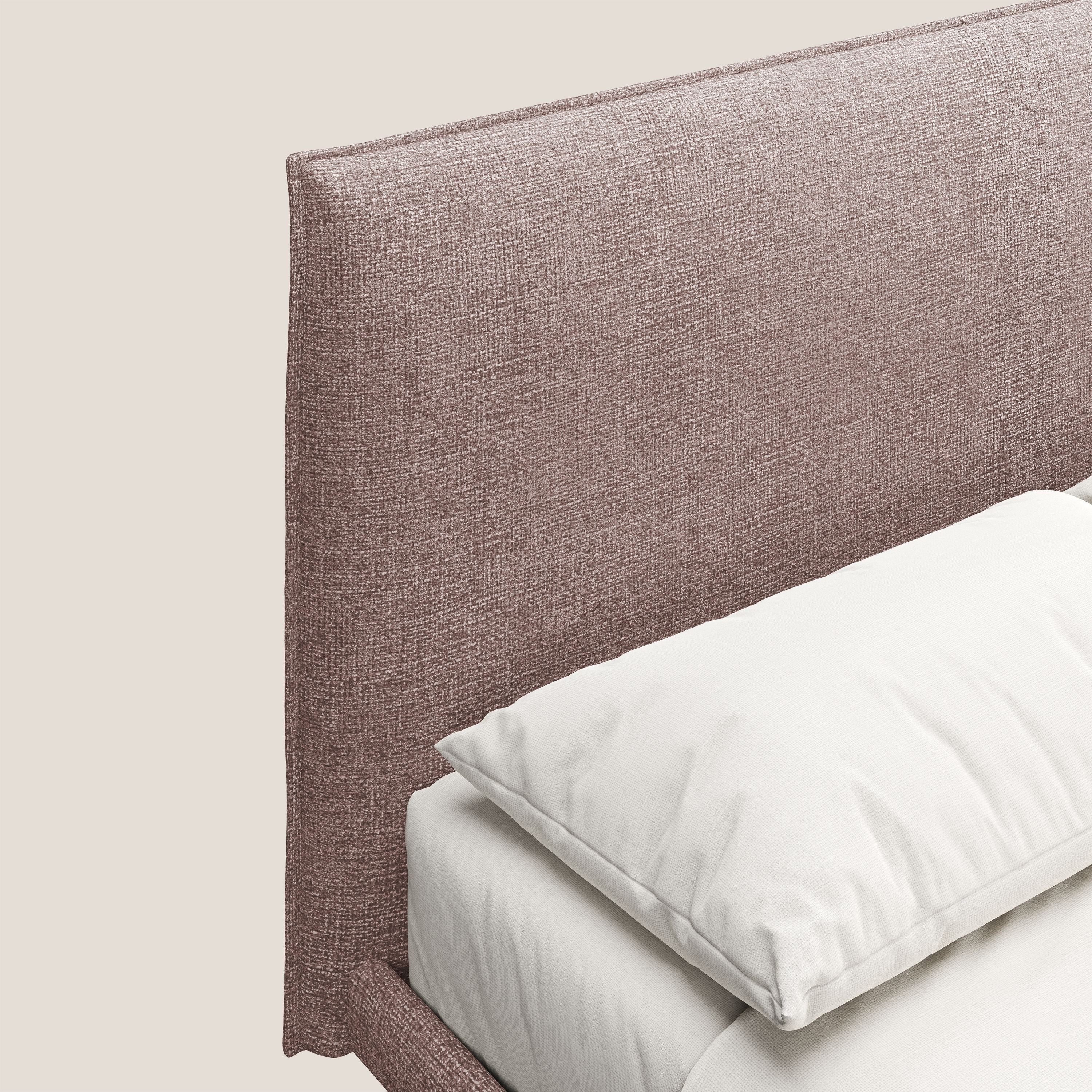 Theo lit moderne déhoussable avec pieds hauts en métal et tissu imperméable T10 rose - Image 5