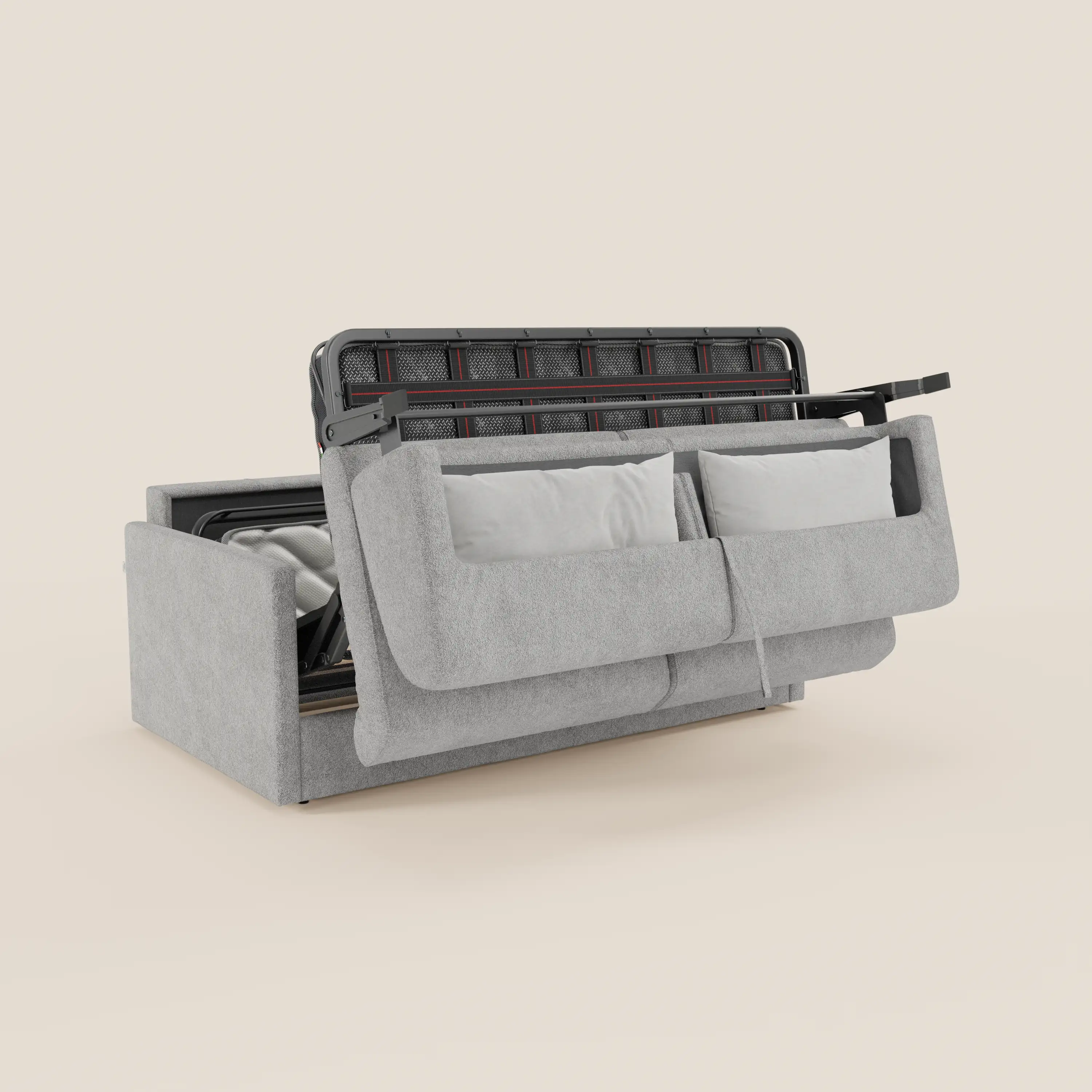 Tommy Canapé convertible 2 et 3 places - 100% déhoussable en tissu effet coton détachable T33 - Image 137