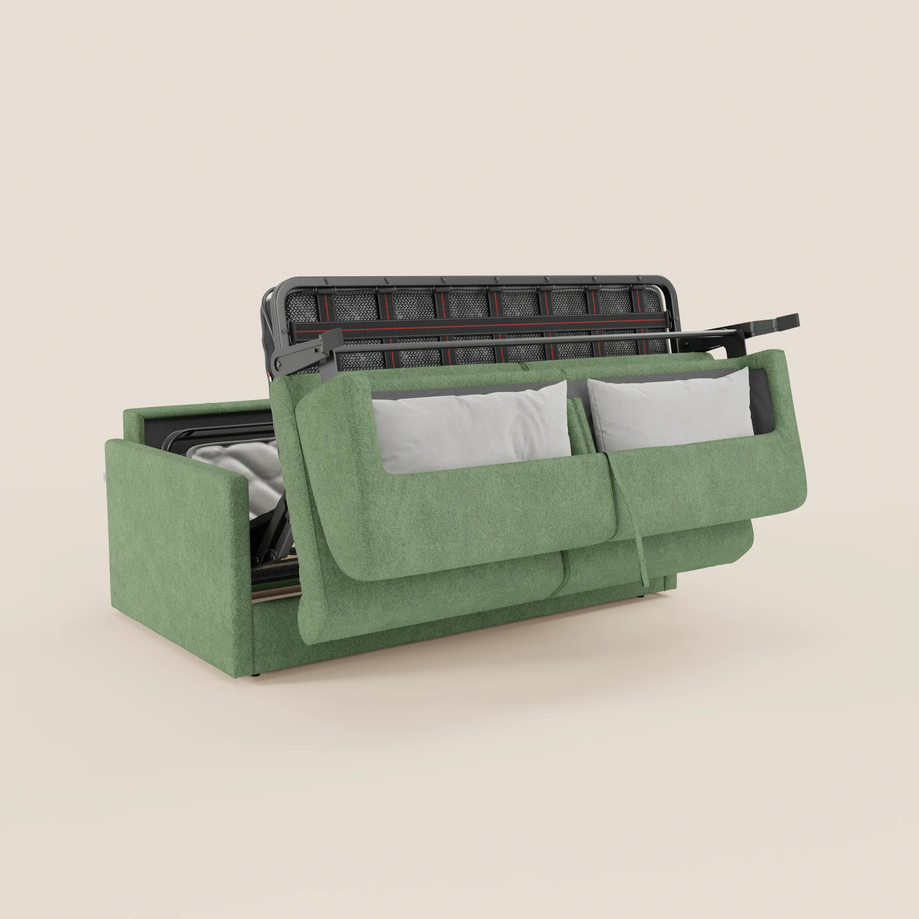 Tommy Canapé convertible 2 et 3 places - 100% déhoussable en tissu effet coton détachable T33 - Image 46