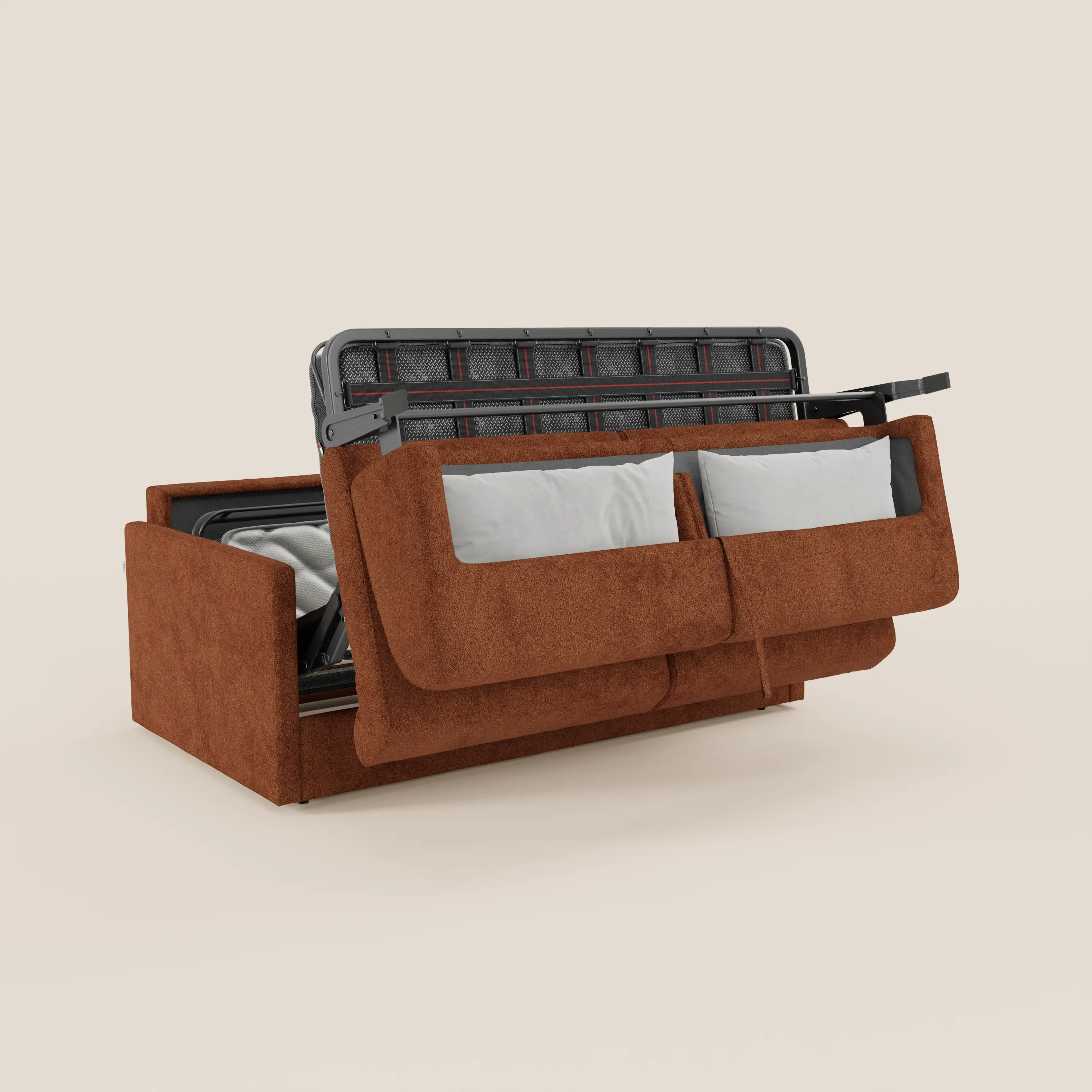 Tommy Canapé convertible 2 et 3 places - 100% déhoussable en tissu effet coton détachable T33 - Image 7
