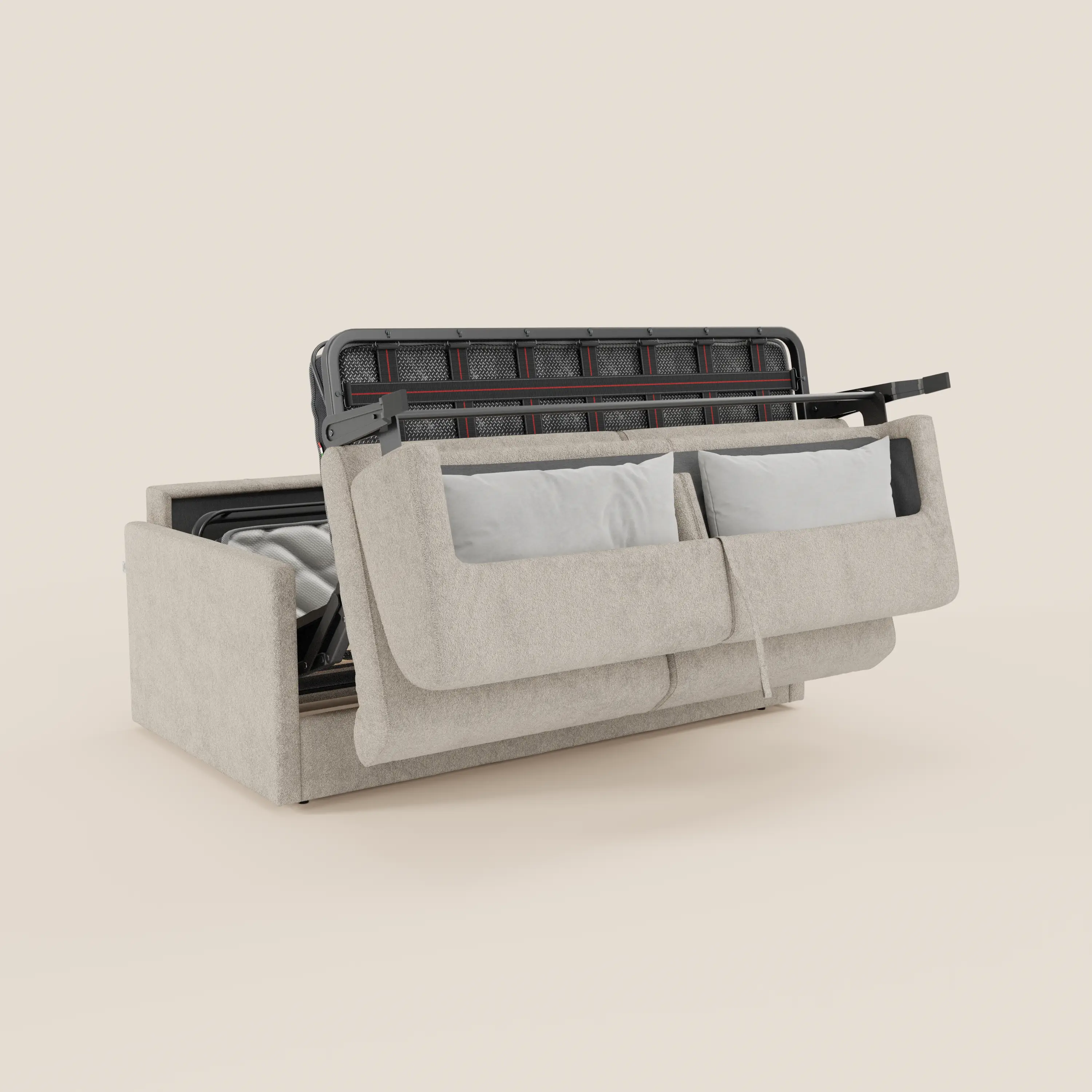 Tommy Canapé convertible 2 et 3 places - 100% déhoussable en tissu effet coton détachable T33 - Image 72