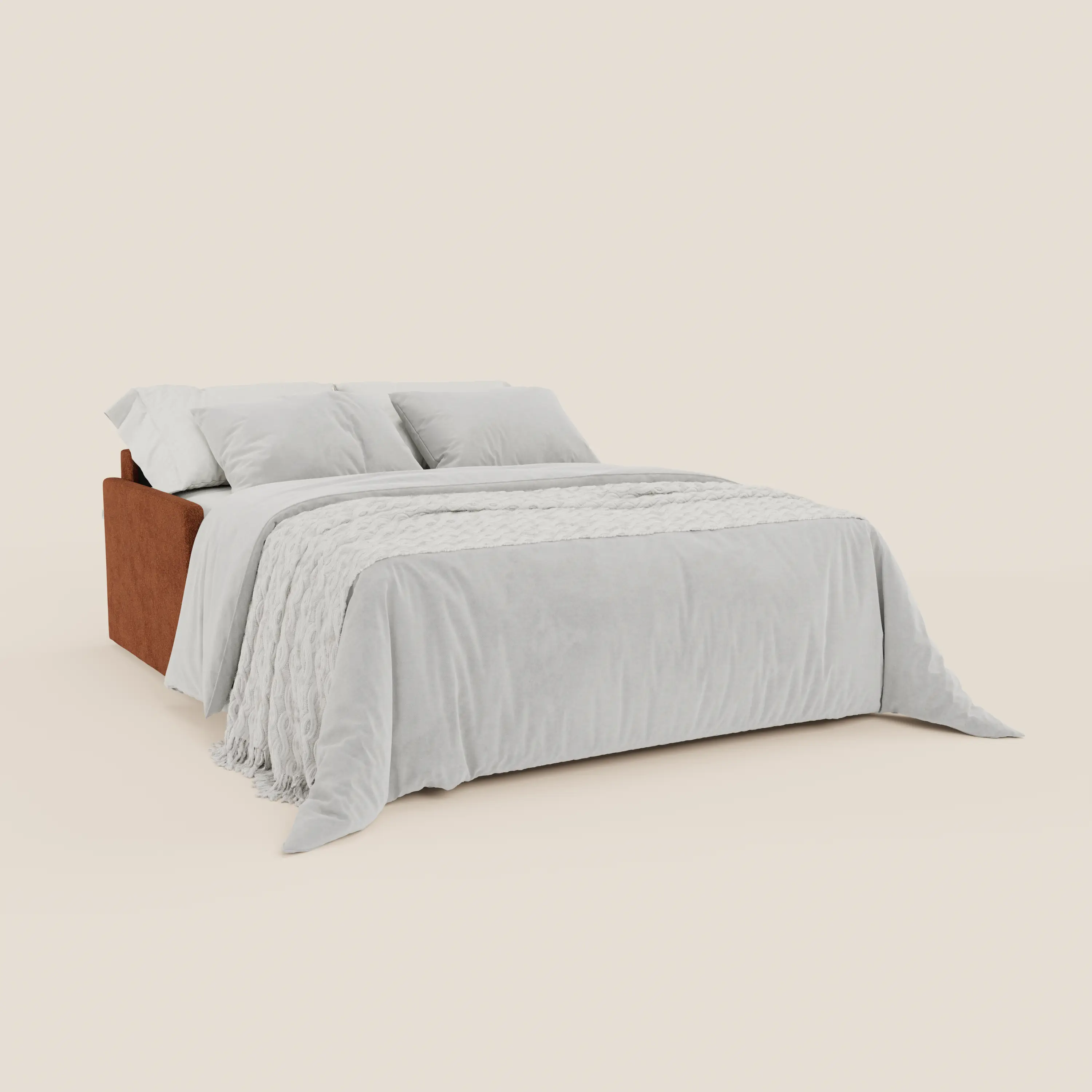 Tommy Canapé convertible 2 et 3 places - 100% déhoussable en tissu effet coton détachable T33 - Image 8