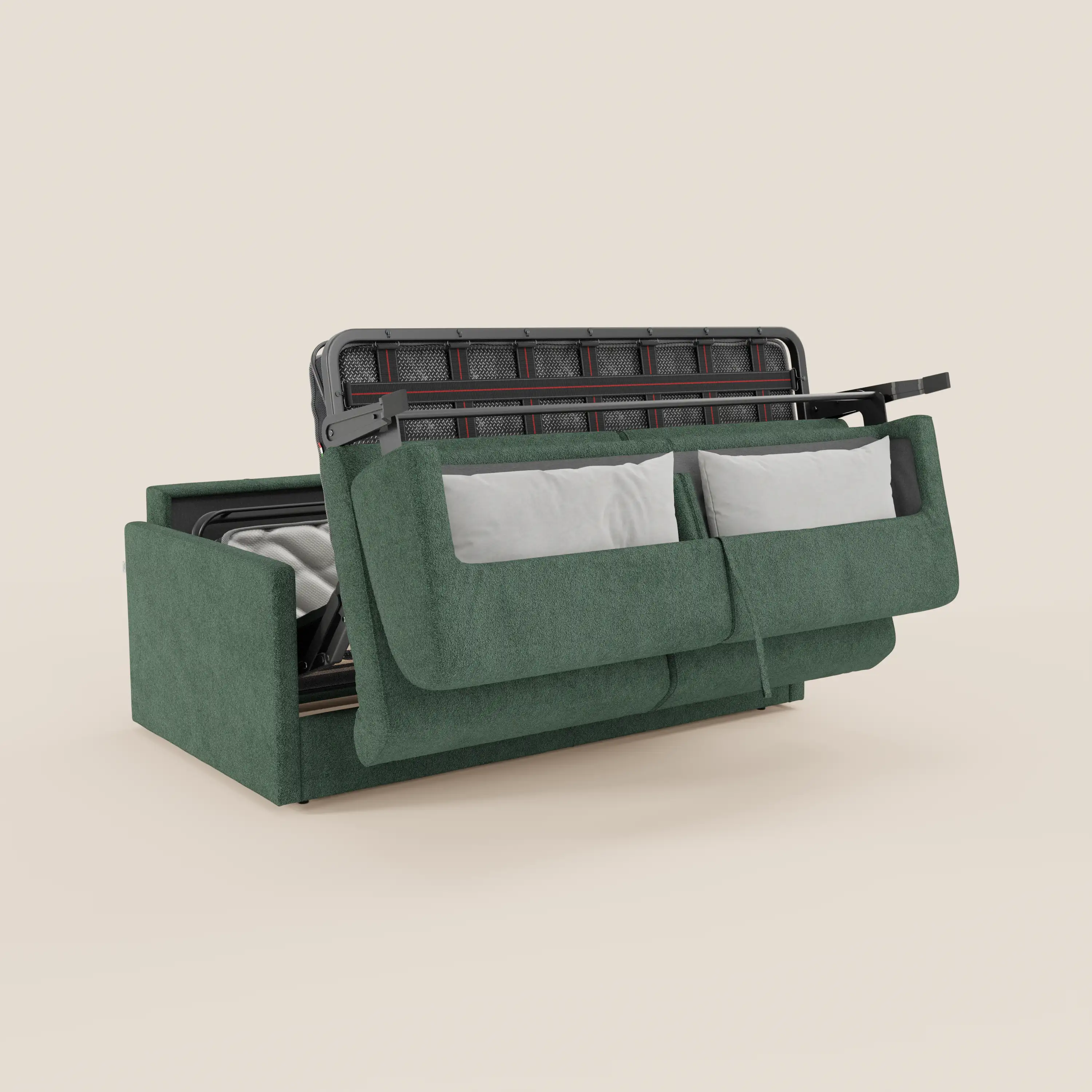 Tommy Canapé convertible 2 et 3 places - 100% déhoussable en tissu effet coton détachable T33 - Image 85