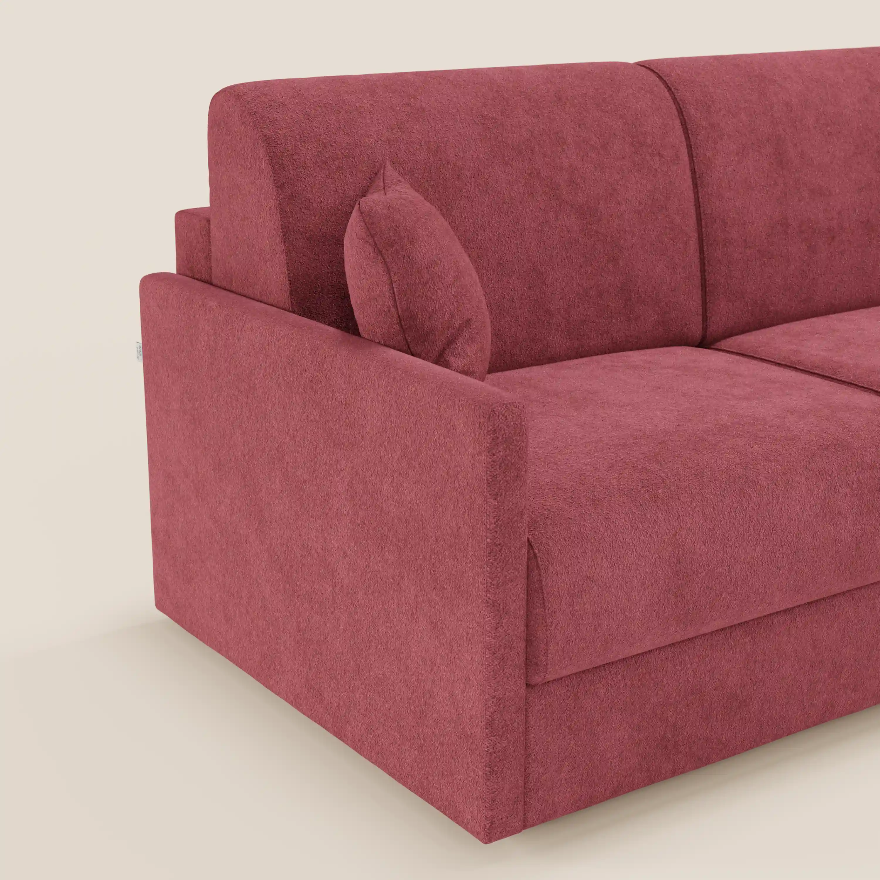 Tommy Canapé convertible avec méridienne coffre - design minimaliste et déhoussable en tissu détachable effet coton T33 - Image 104