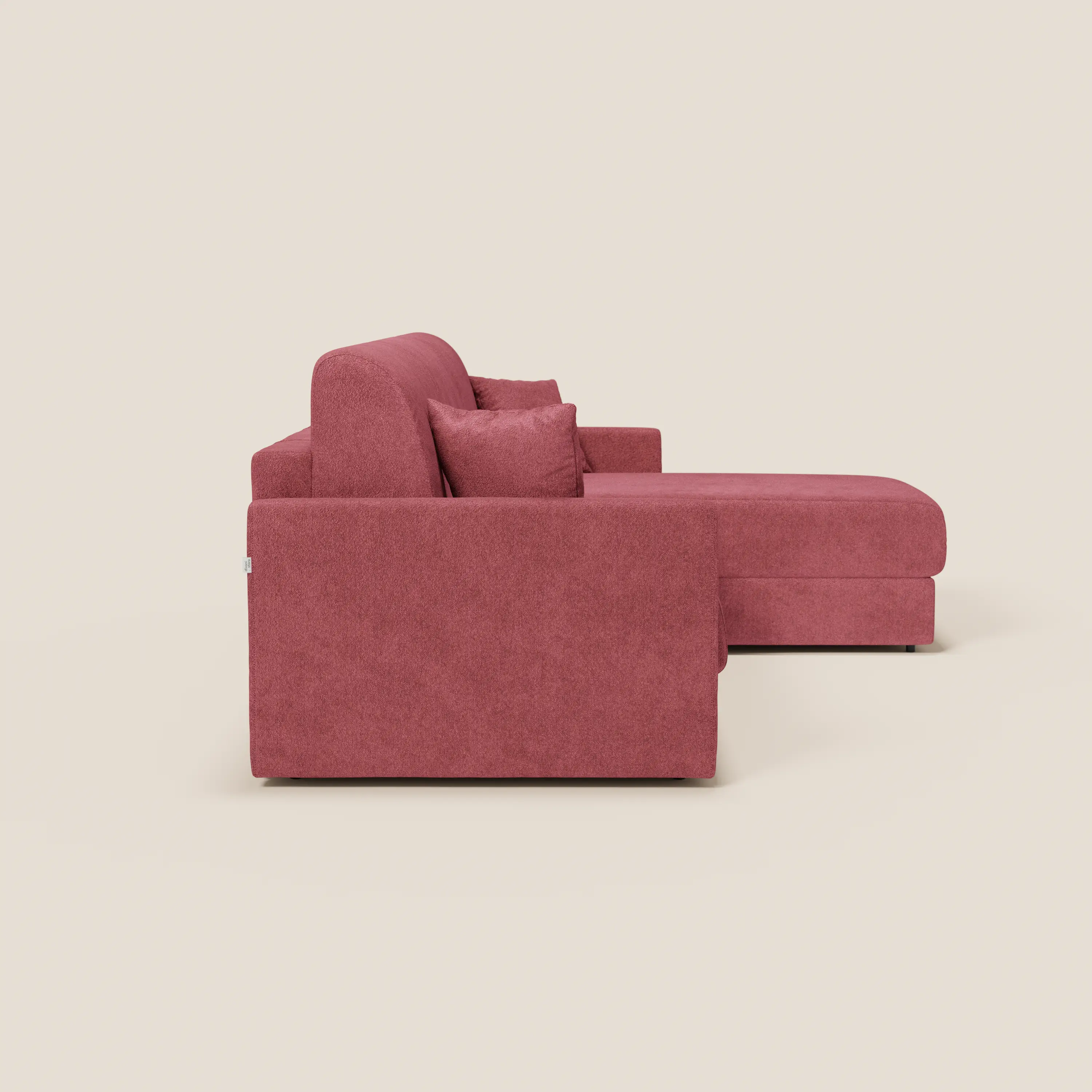 Tommy Canapé convertible avec méridienne coffre - design minimaliste et déhoussable en tissu détachable effet coton T33 - Image 109