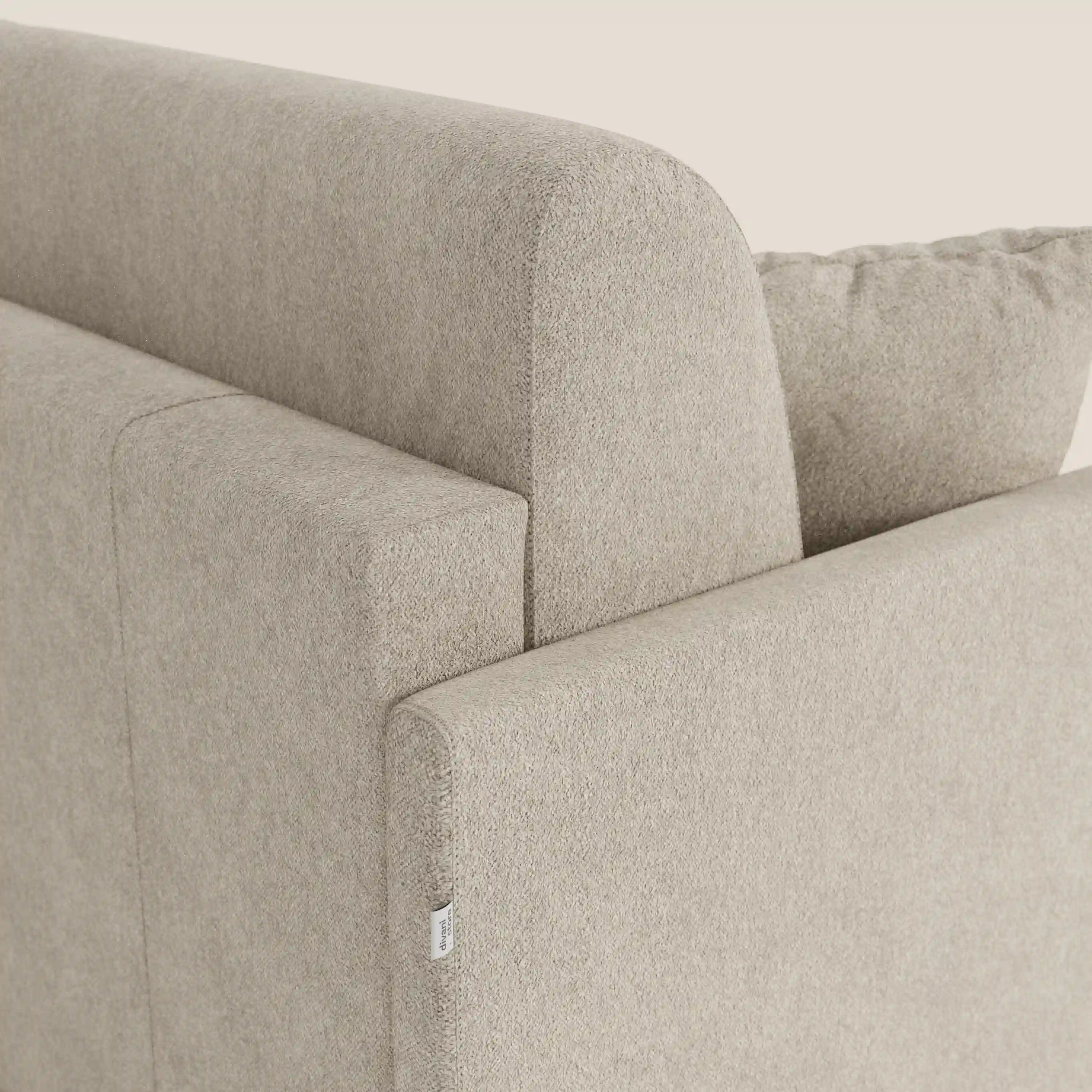 Tommy Canapé convertible avec méridienne coffre - design minimaliste et déhoussable en tissu détachable effet coton T33 - Image 123