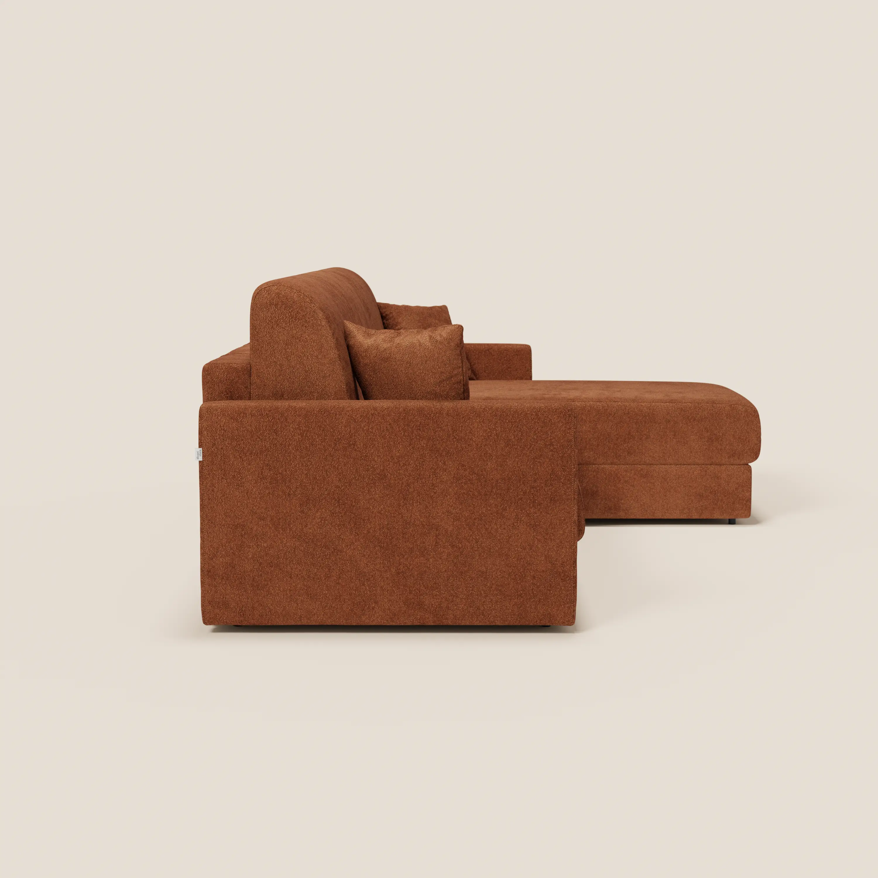 Tommy Canapé convertible avec méridienne coffre - design minimaliste et déhoussable en tissu détachable effet coton T33 - Image 141