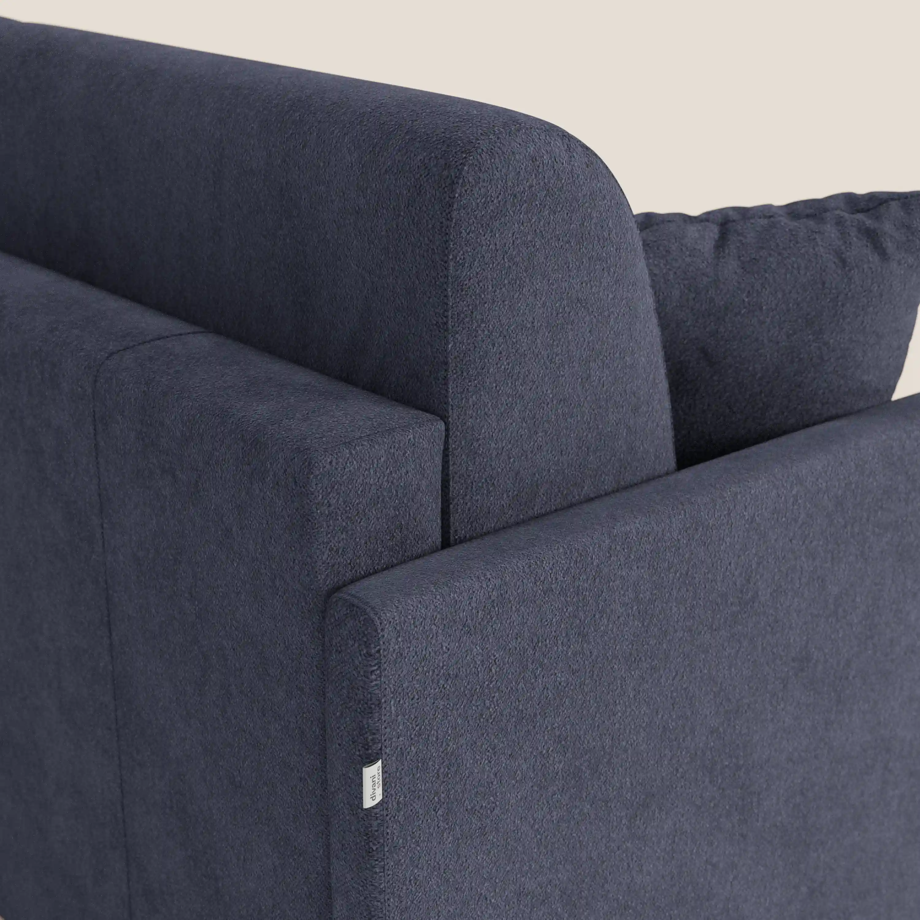 Tommy Canapé convertible avec méridienne coffre - design minimaliste et déhoussable en tissu détachable effet coton T33 - Image 155