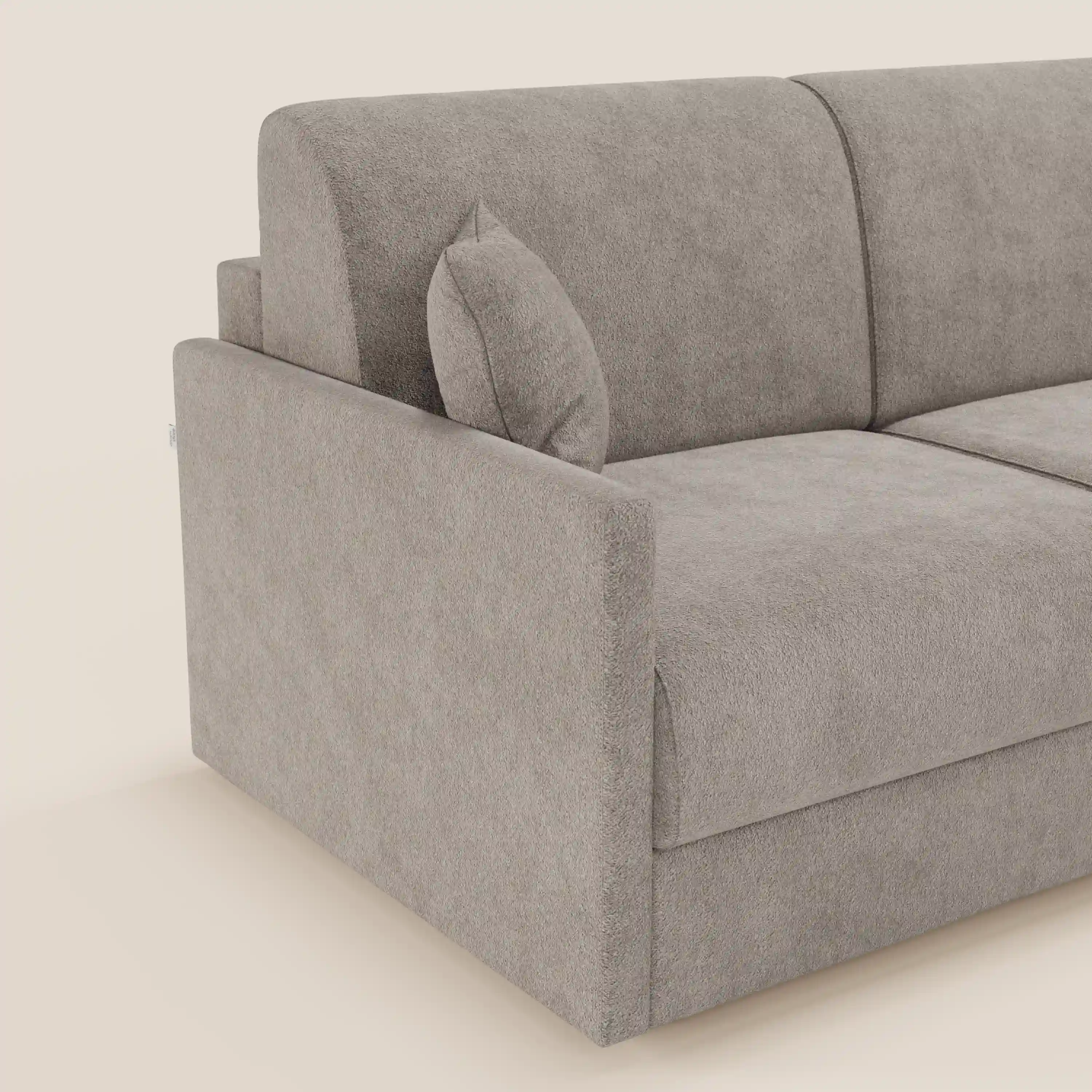 Tommy Canapé convertible avec méridienne coffre - design minimaliste et déhoussable en tissu détachable effet coton T33 - Image 168