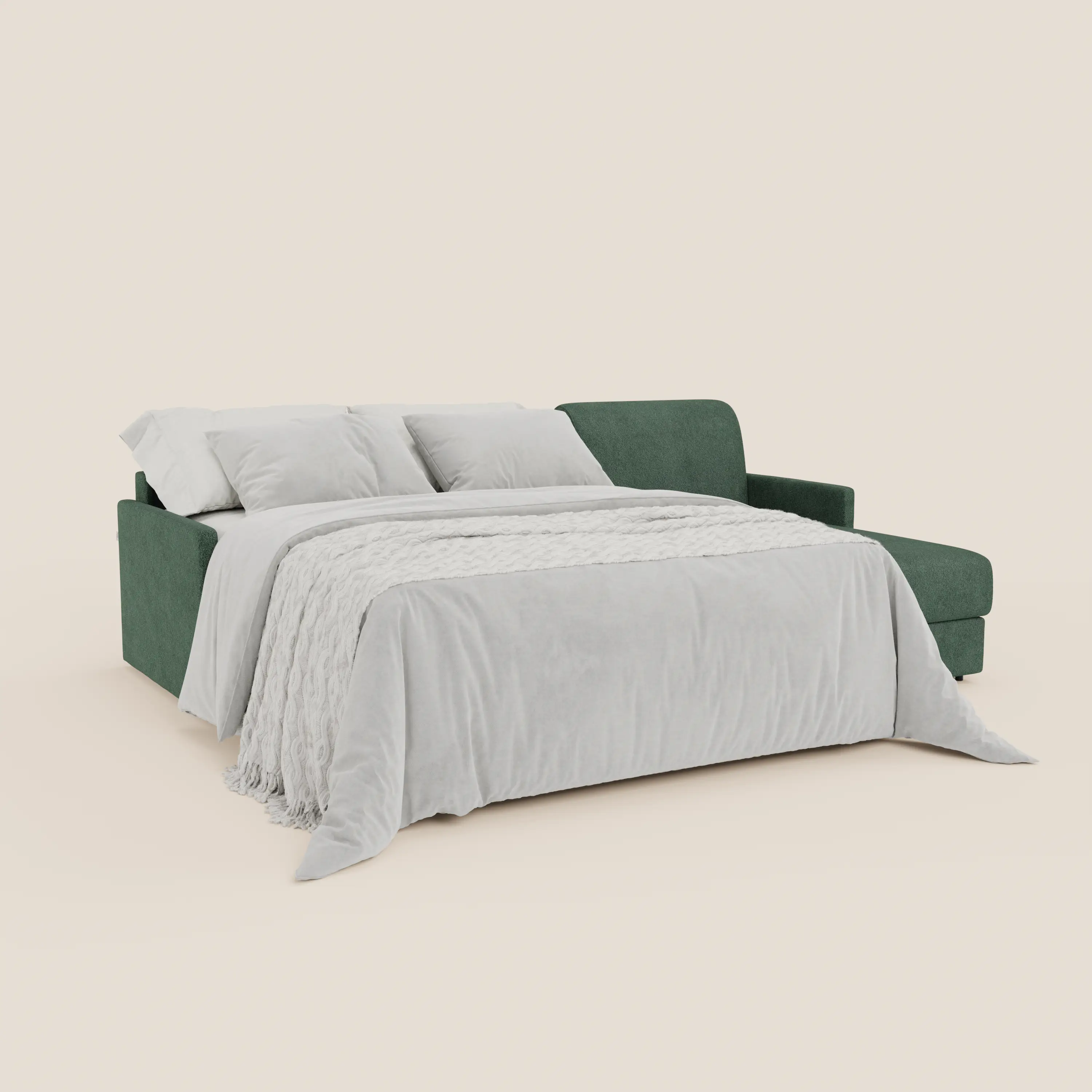 Tommy Canapé convertible avec méridienne coffre - design minimaliste et déhoussable en tissu détachable effet coton T33 - Image 183