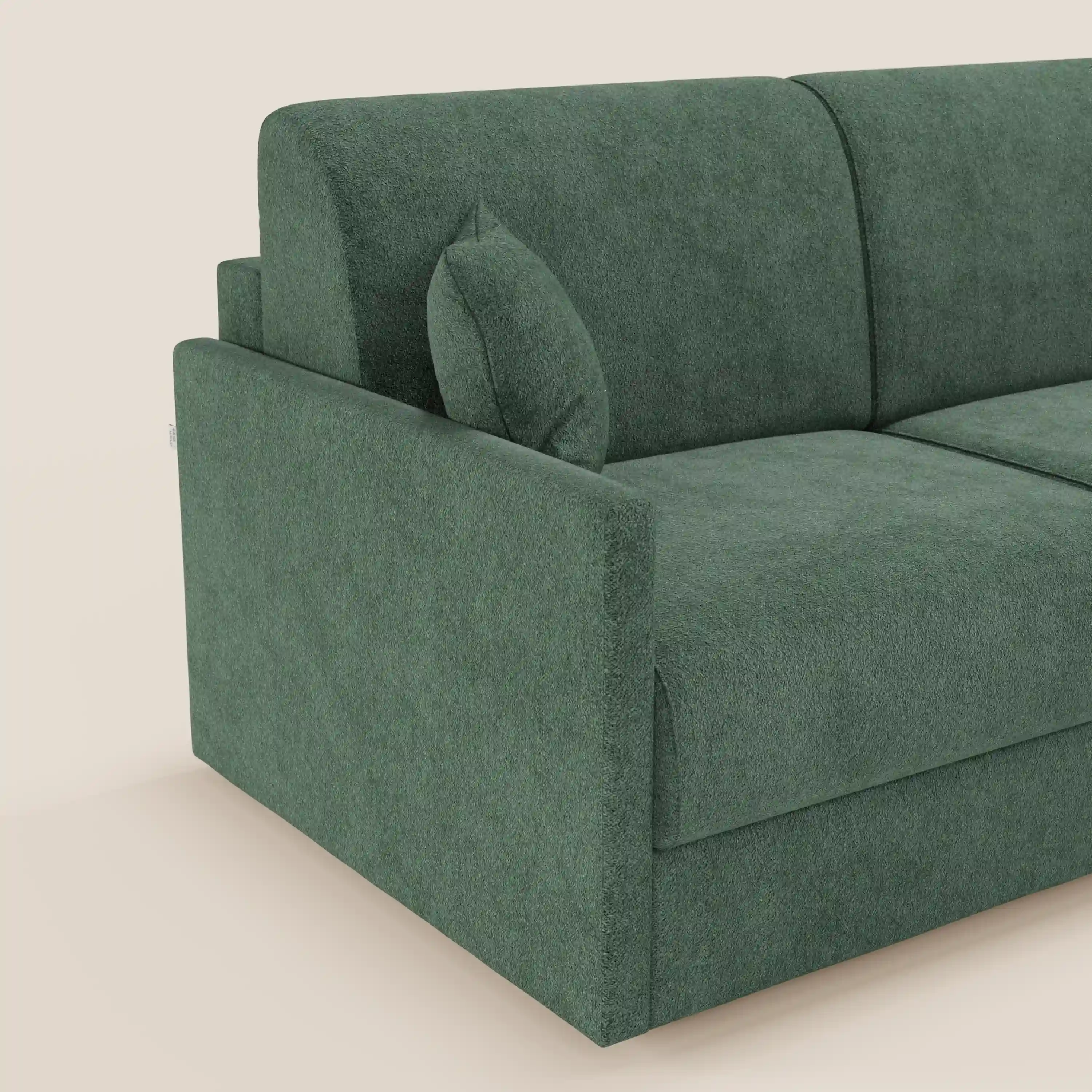 Tommy Canapé convertible avec méridienne coffre - design minimaliste et déhoussable en tissu détachable effet coton T33 - Image 184