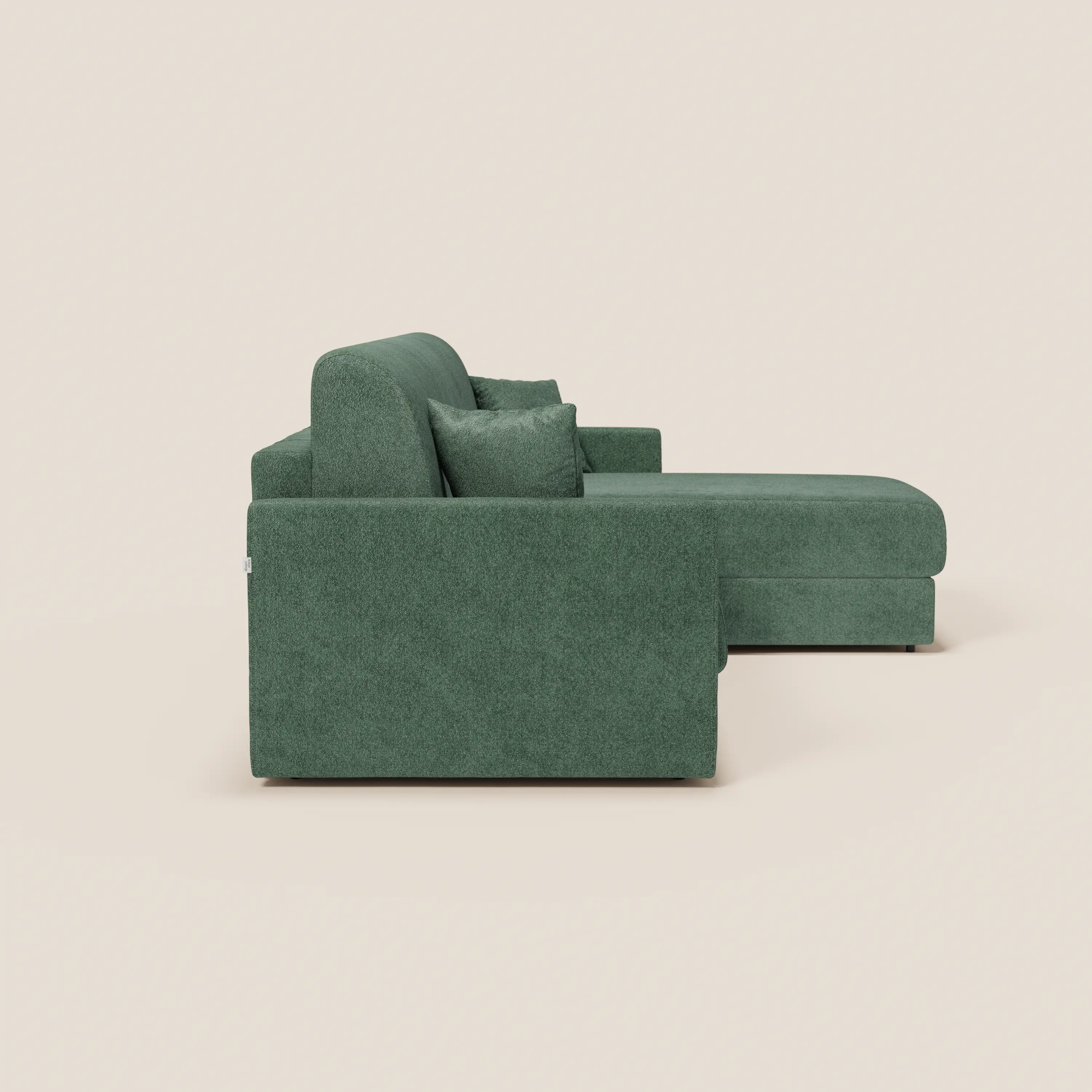 Tommy Canapé convertible avec méridienne coffre - design minimaliste et déhoussable en tissu détachable effet coton T33 - Image 189