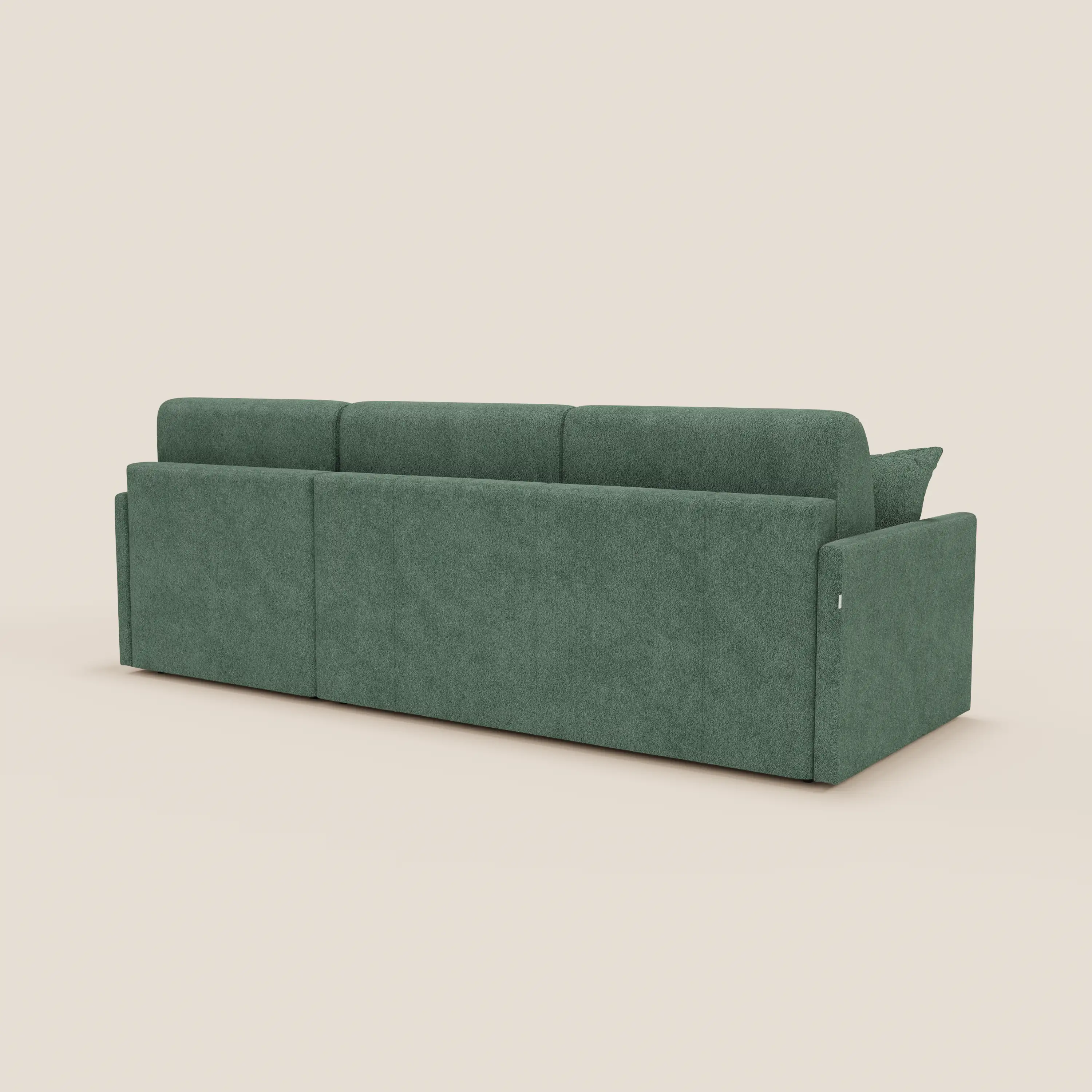 Tommy Canapé convertible avec méridienne coffre - design minimaliste et déhoussable en tissu détachable effet coton T33 - Image 190