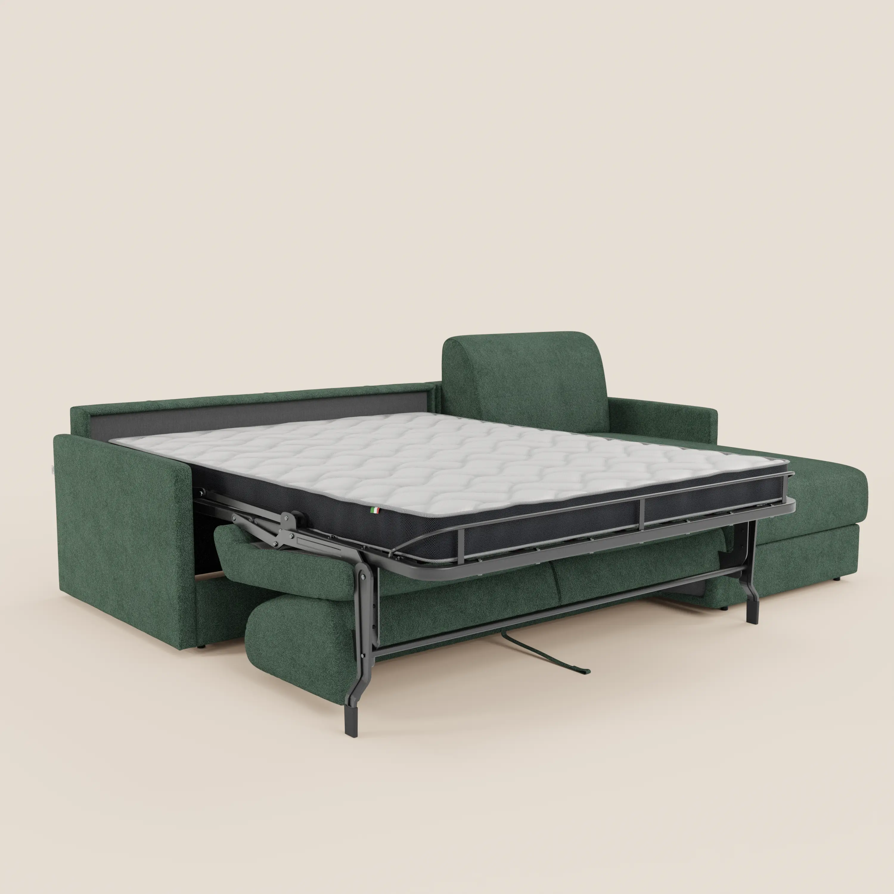Tommy Canapé convertible avec méridienne coffre - design minimaliste et déhoussable en tissu détachable effet coton T33 - Image 191