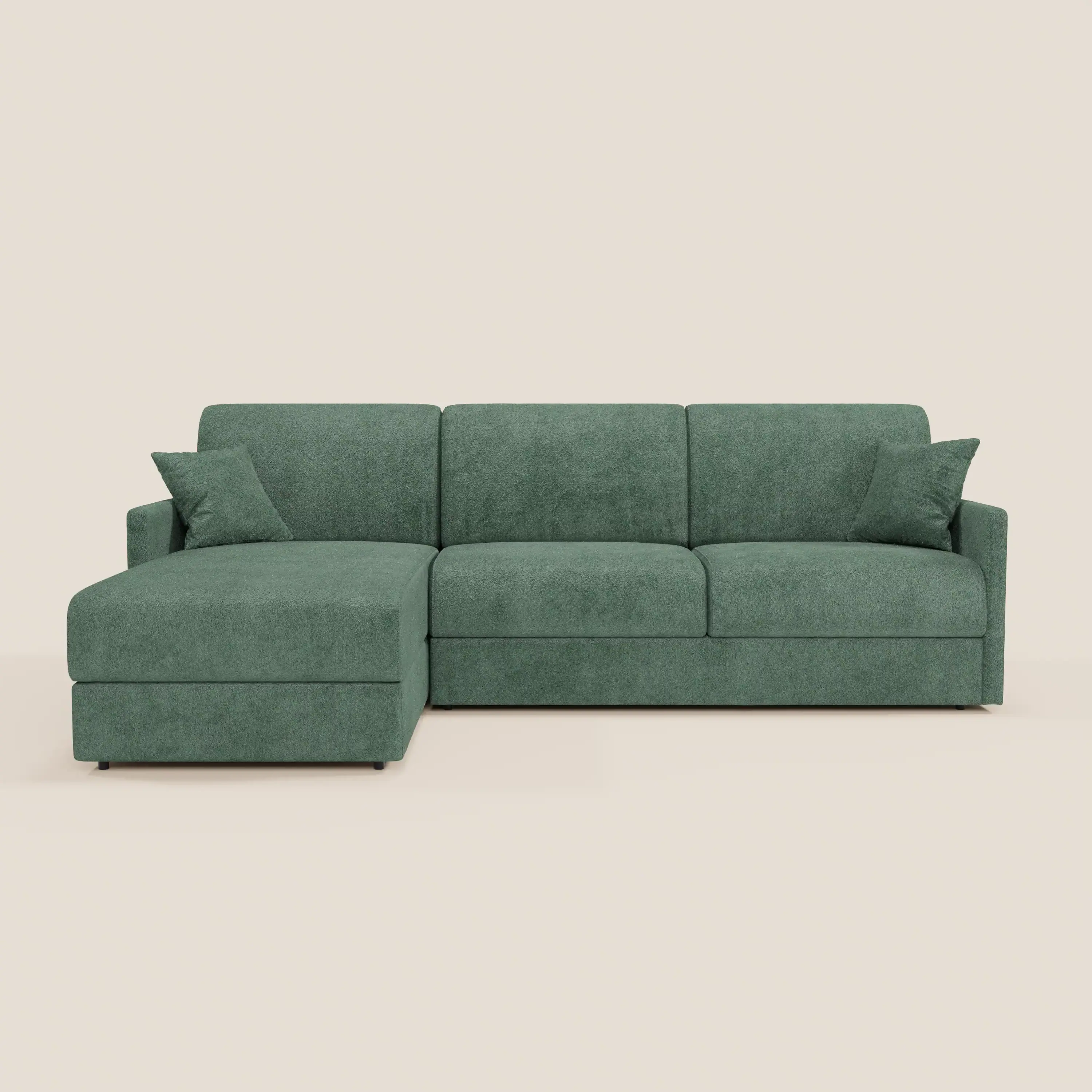 Tommy Canapé convertible avec méridienne coffre - design minimaliste et déhoussable en tissu détachable effet coton T33 - Image 192