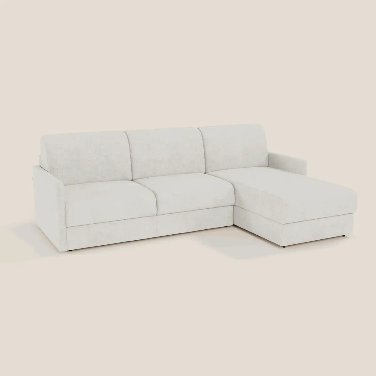 Tommy Canapé convertible avec méridienne coffre - design minimaliste et déhoussable en tissu détachable effet coton T33 - Image 196