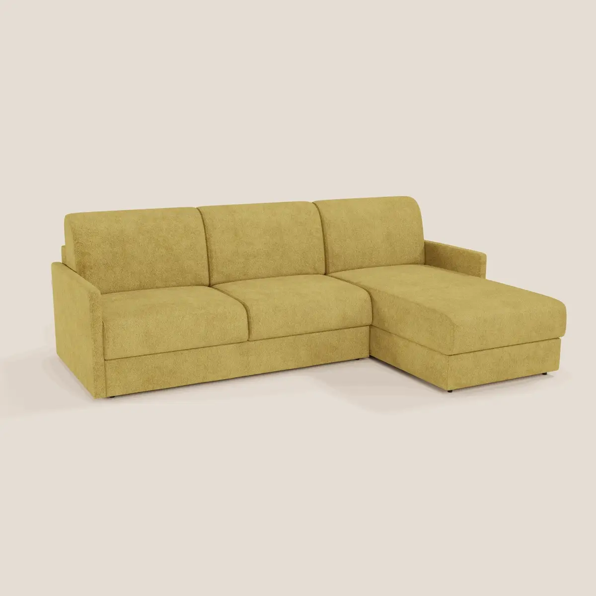 Tommy Canapé convertible avec méridienne coffre - design minimaliste et déhoussable en tissu détachable effet coton T33 - Image 20