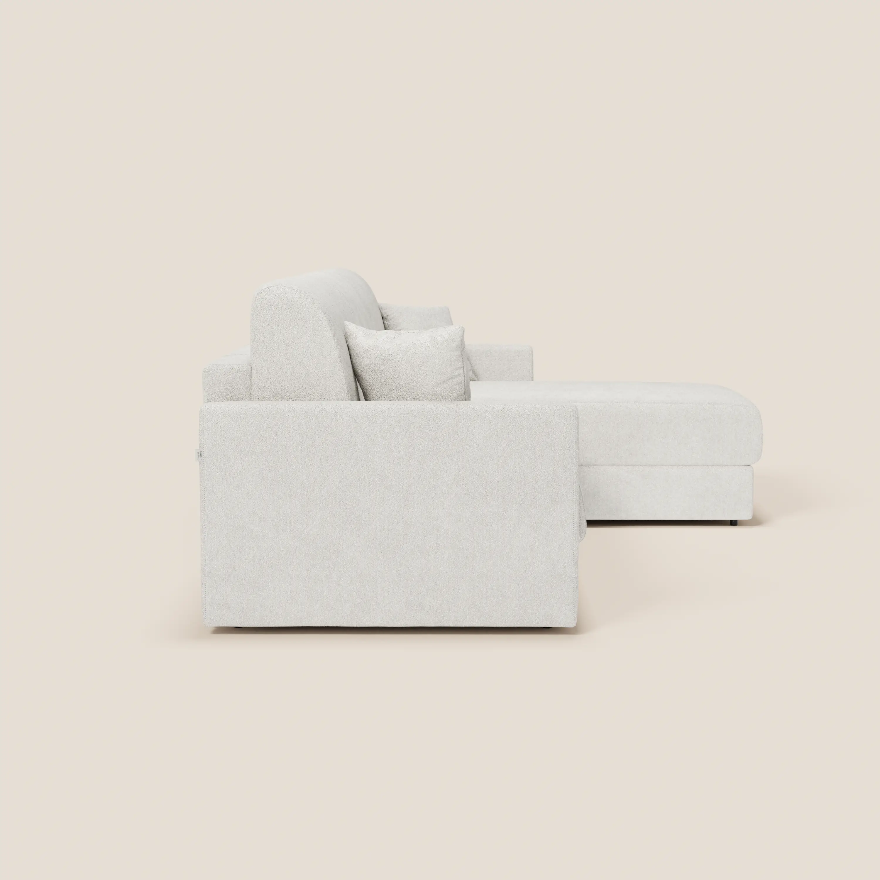 Tommy Canapé convertible avec méridienne coffre - design minimaliste et déhoussable en tissu détachable effet coton T33 - Image 204