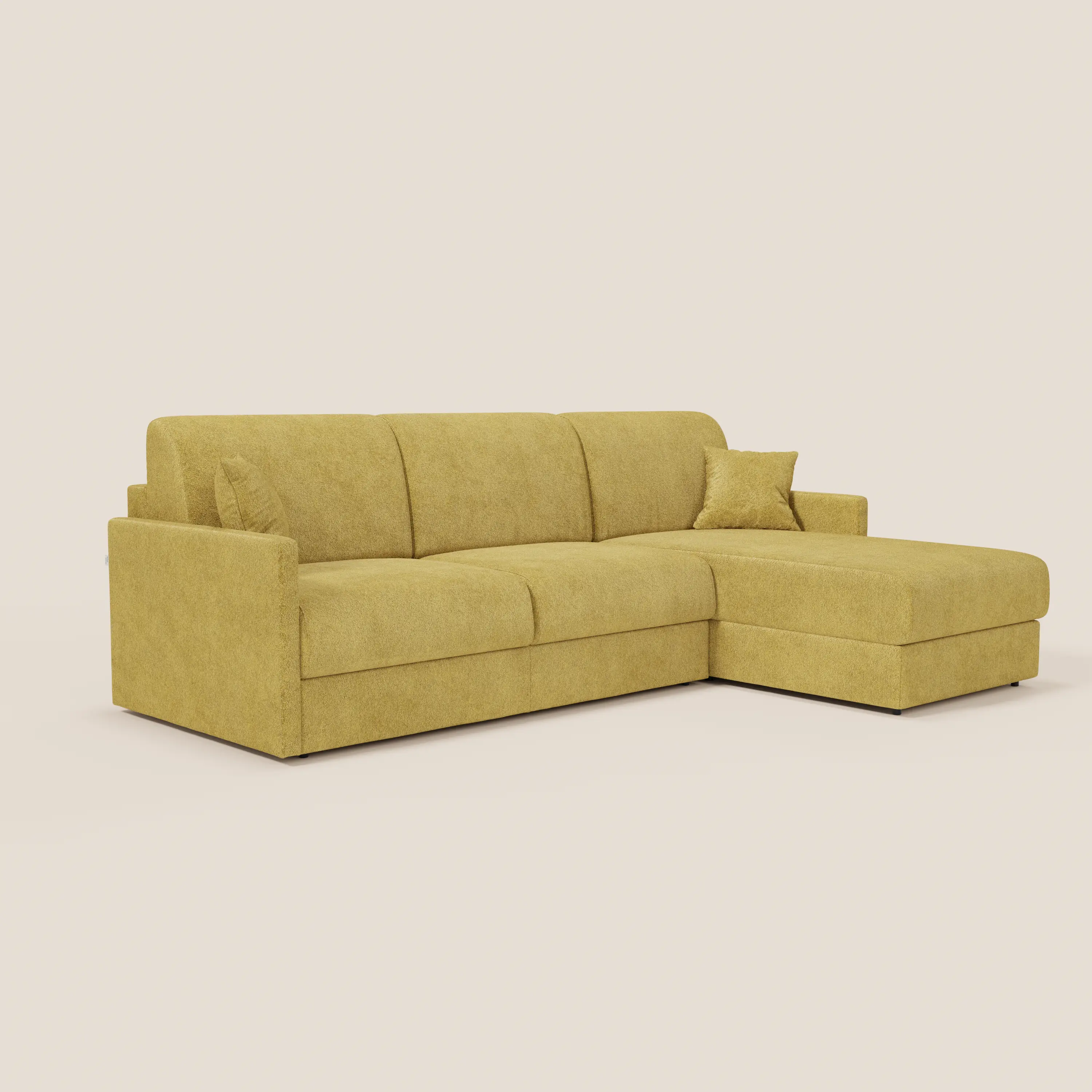 Tommy Canapé convertible avec méridienne coffre - design minimaliste et déhoussable en tissu détachable effet coton T33 - Image 21