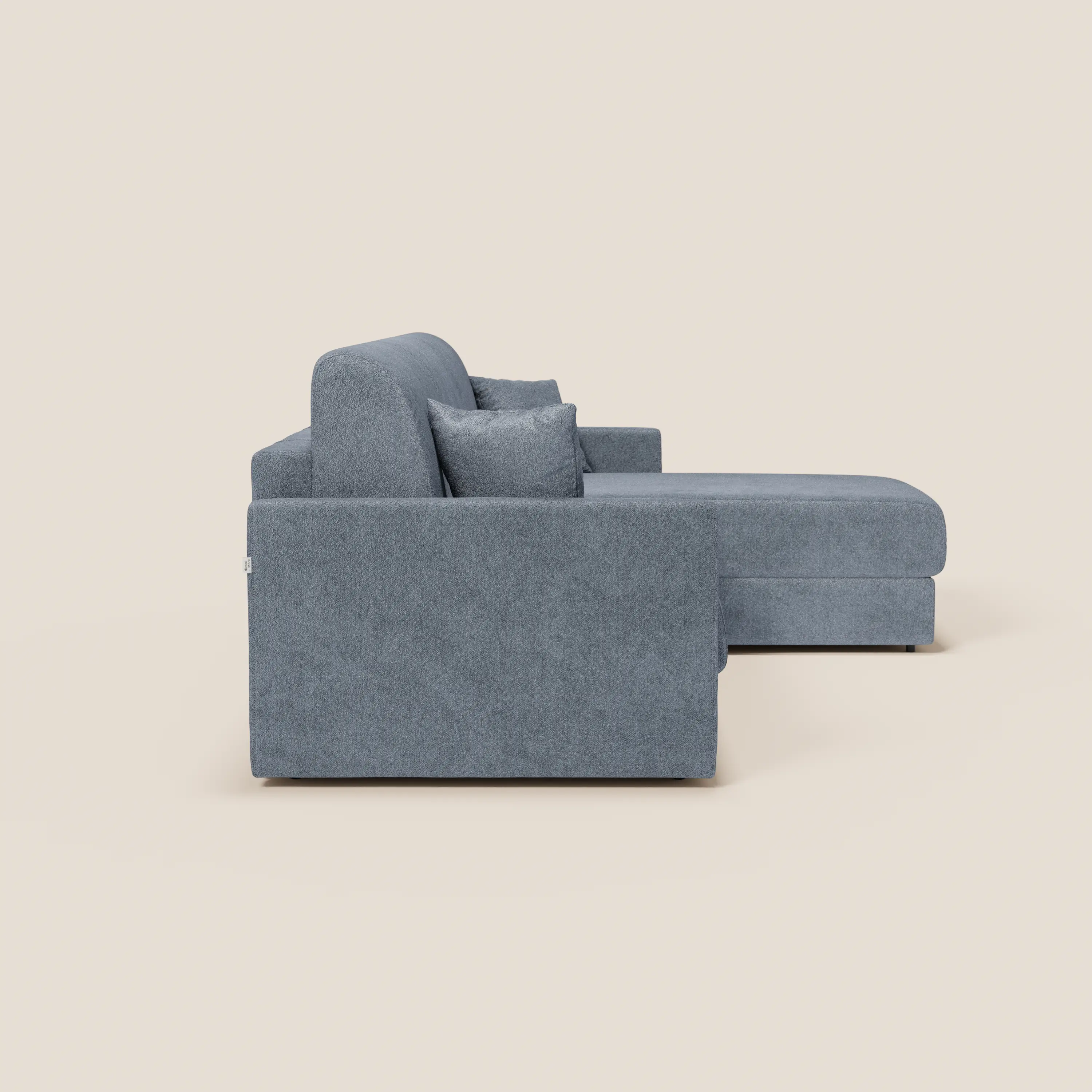 Tommy Canapé convertible avec méridienne coffre - design minimaliste et déhoussable en tissu détachable effet coton T33 - Image 219