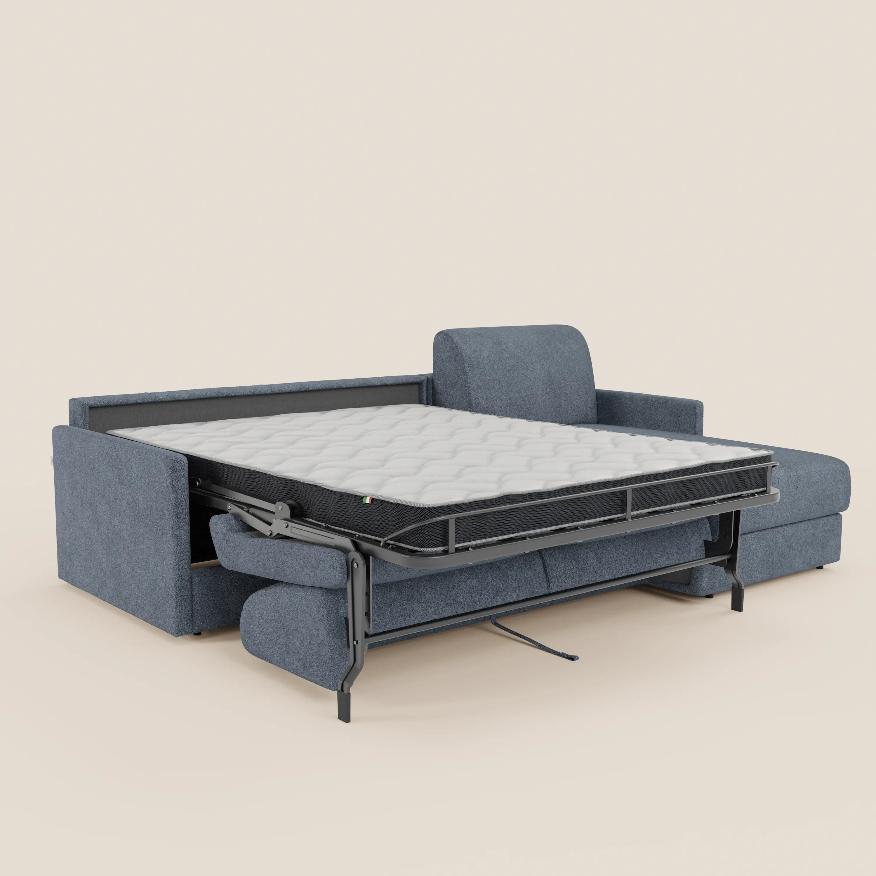 Tommy Canapé convertible avec méridienne coffre - design minimaliste et déhoussable en tissu détachable effet coton T33 - Image 221