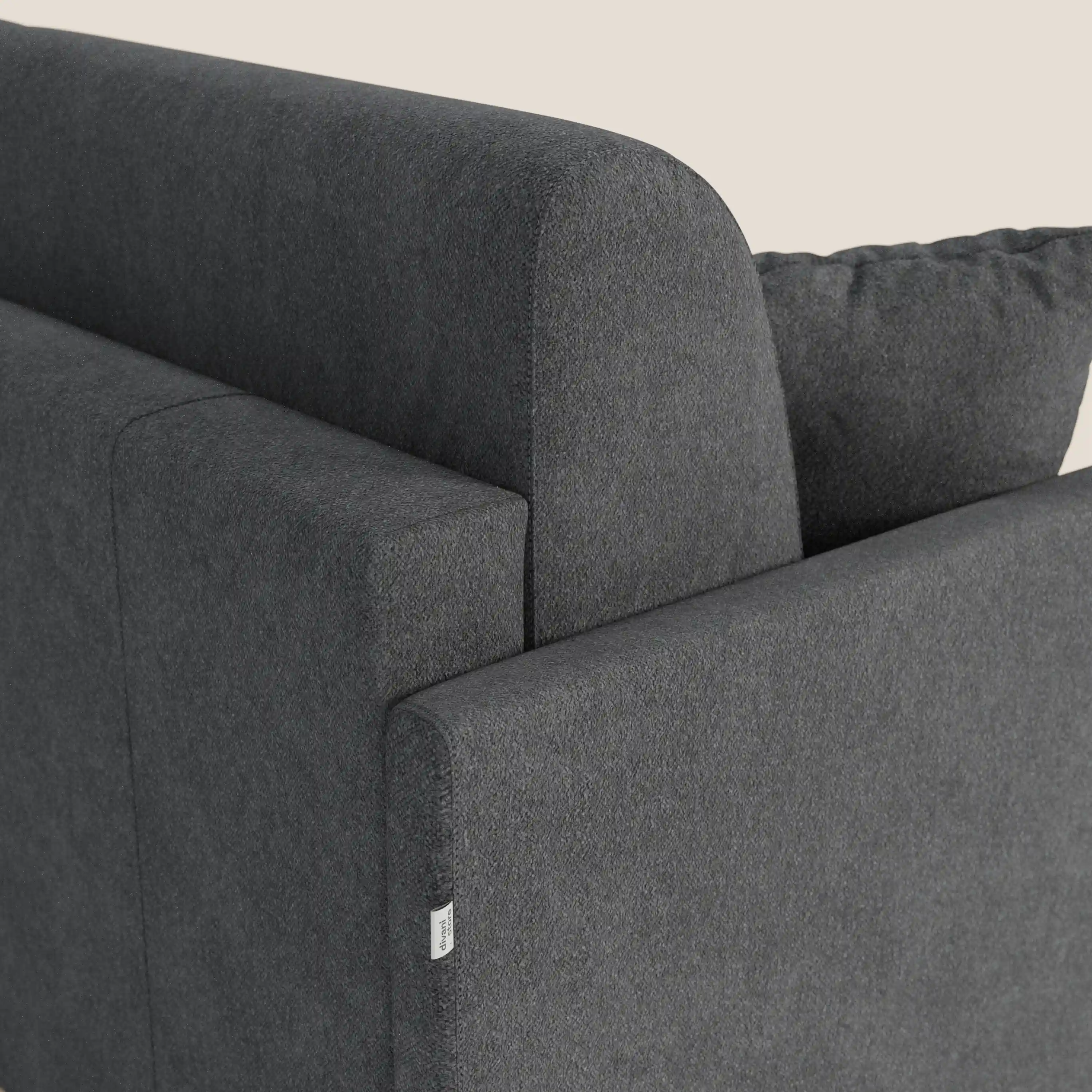 Tommy Canapé convertible avec méridienne coffre - design minimaliste et déhoussable en tissu détachable effet coton T33 - Image 232