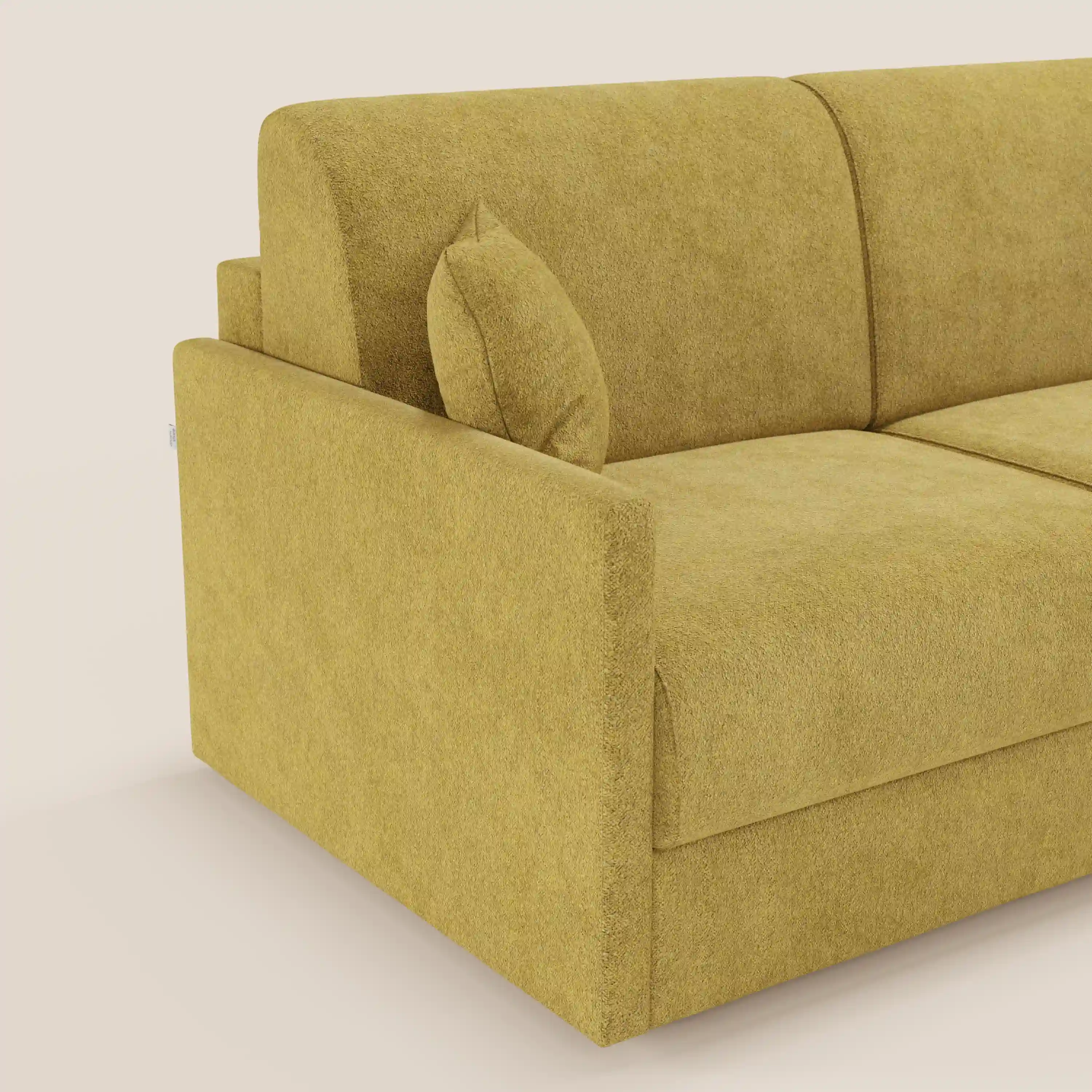 Tommy Canapé convertible avec méridienne coffre - design minimaliste et déhoussable en tissu détachable effet coton T33 - Image 24