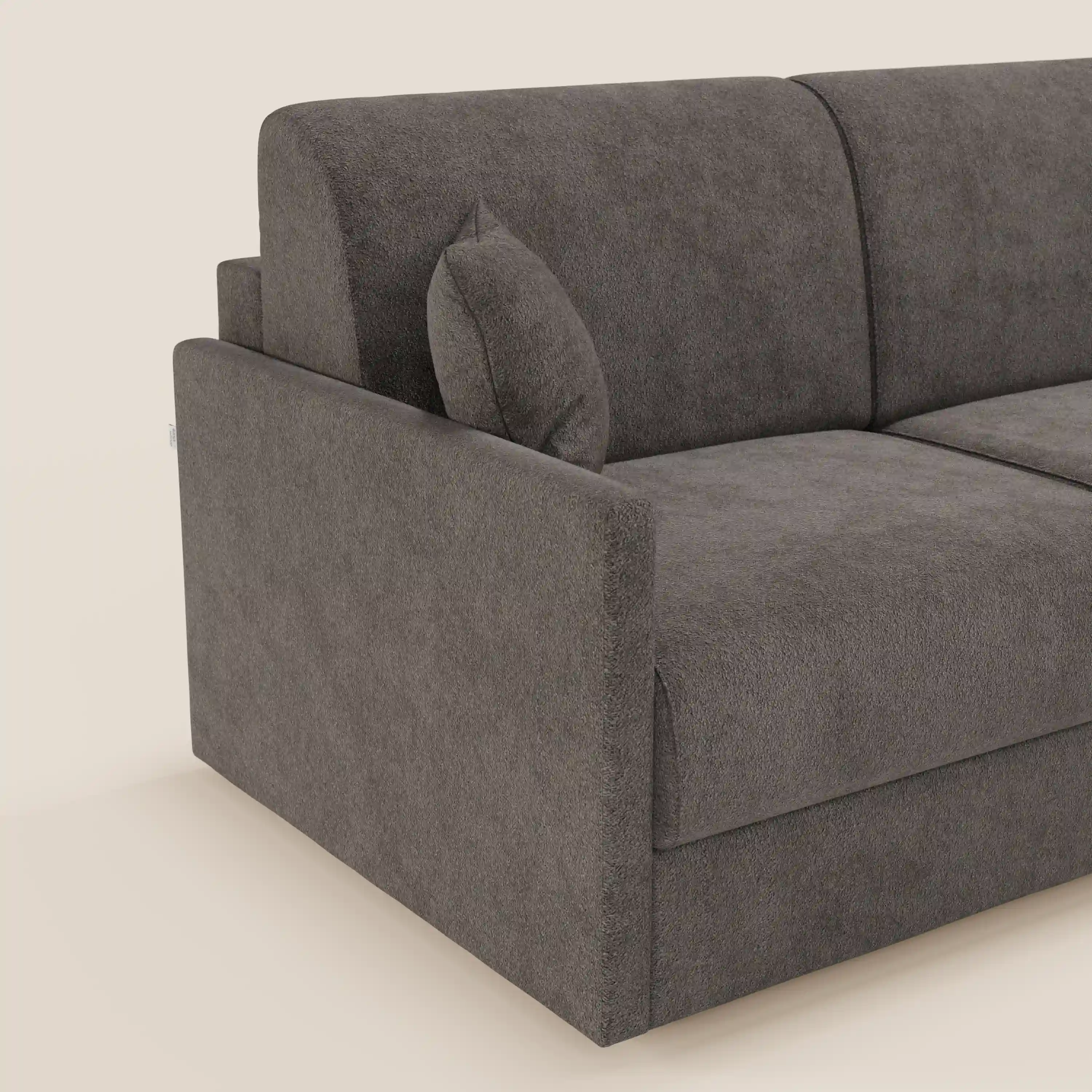 Tommy Canapé convertible avec méridienne coffre - design minimaliste et déhoussable en tissu détachable effet coton T33 - Image 245