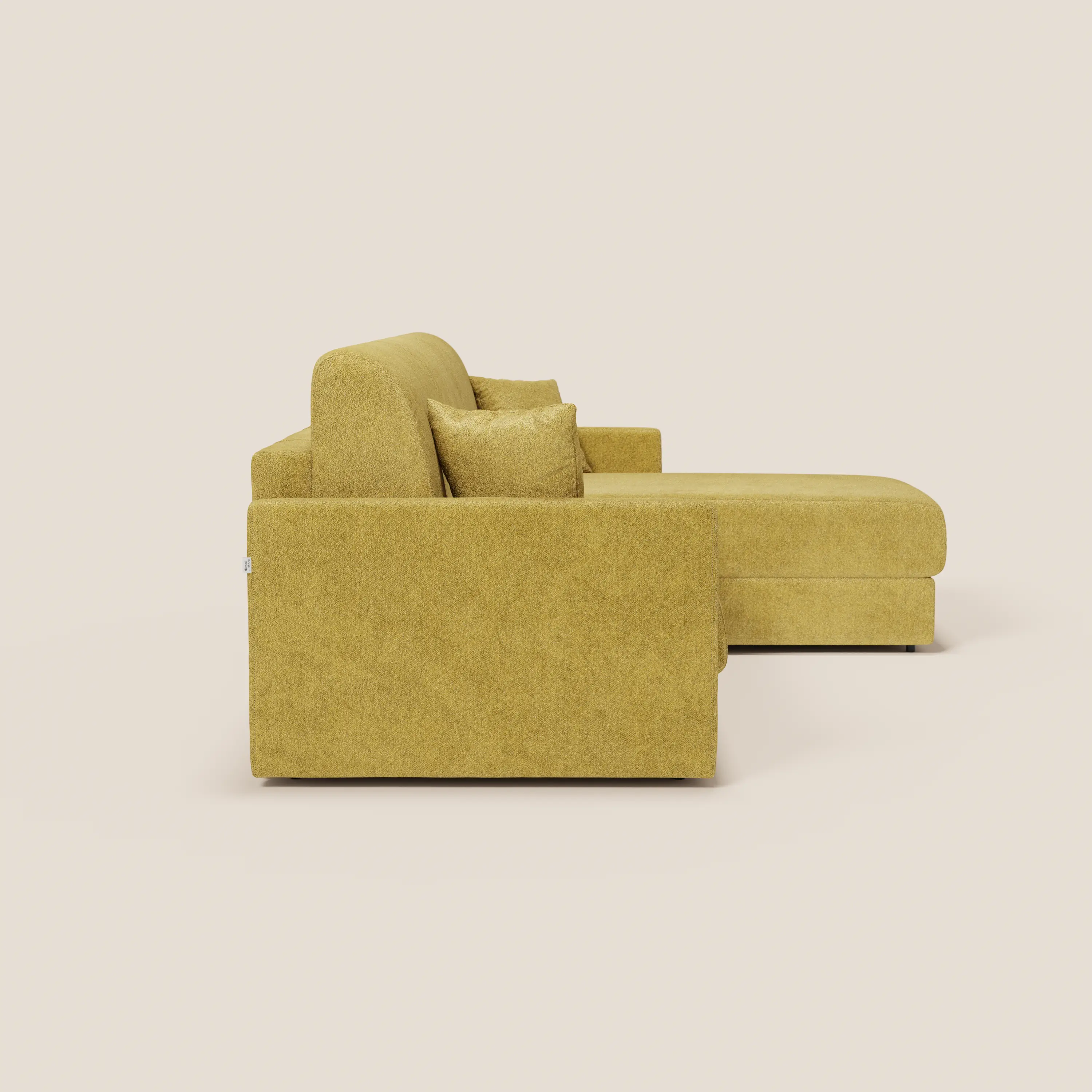 Tommy Canapé convertible avec méridienne coffre - design minimaliste et déhoussable en tissu détachable effet coton T33 - Image 29