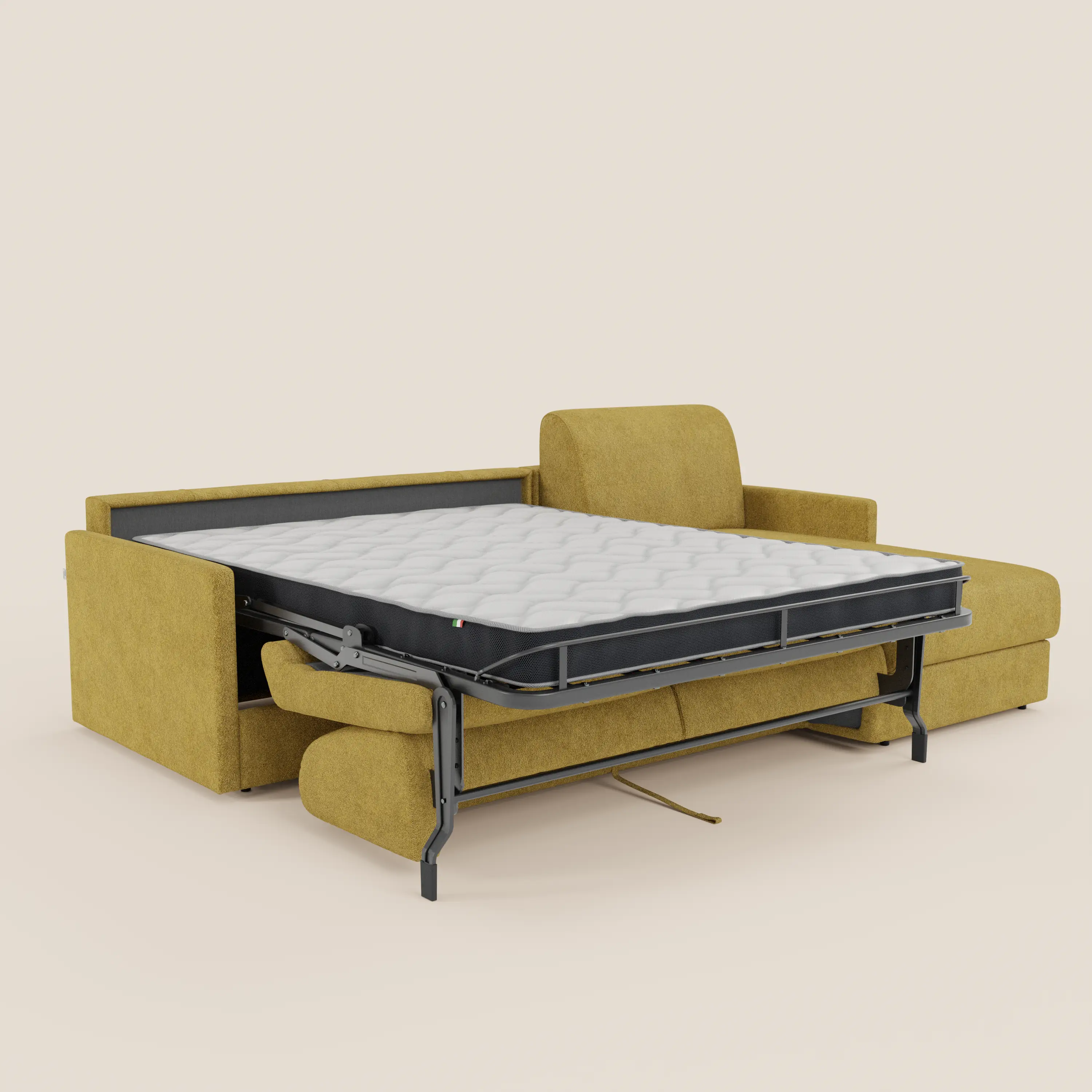 Tommy Canapé convertible avec méridienne coffre - design minimaliste et déhoussable en tissu détachable effet coton T33 - Image 31