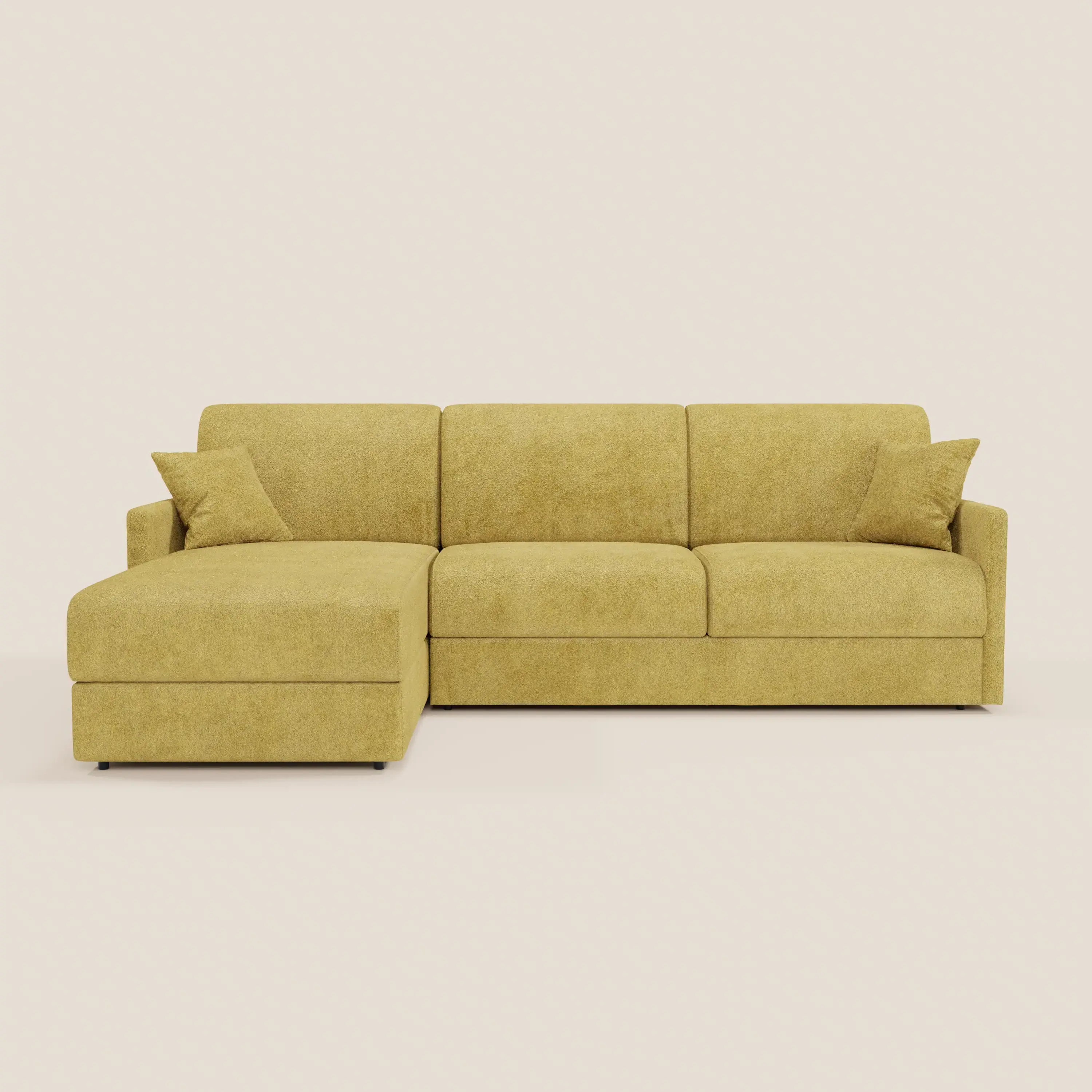 Tommy Canapé convertible avec méridienne coffre - design minimaliste et déhoussable en tissu détachable effet coton T33 - Image 32