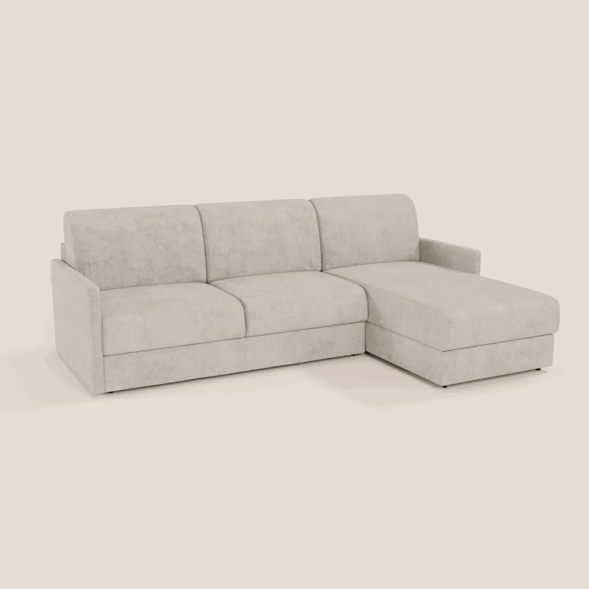 Tommy Canapé convertible avec méridienne coffre - design minimaliste et déhoussable en tissu détachable effet coton T33 - Image 36