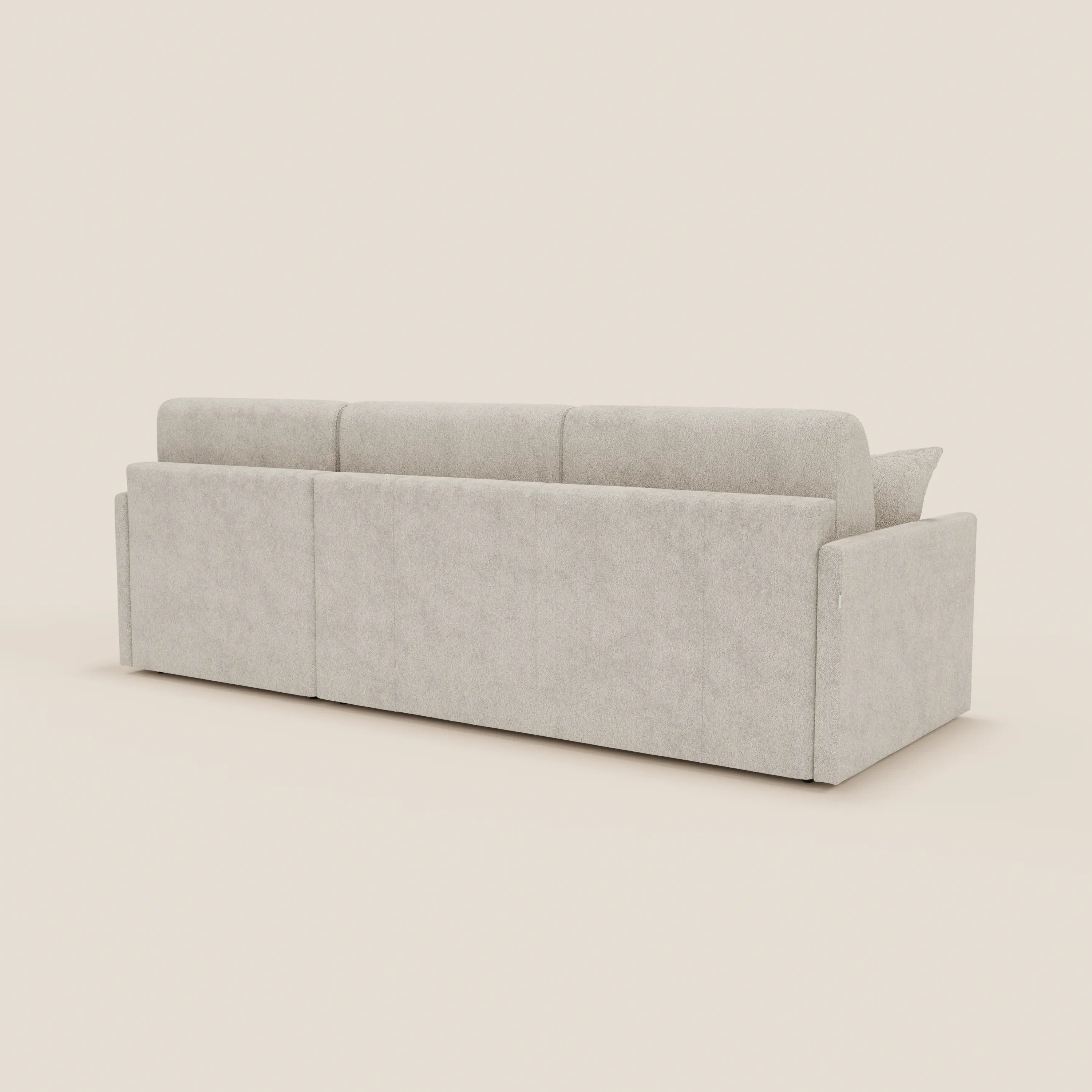 Tommy Canapé convertible avec méridienne coffre - design minimaliste et déhoussable en tissu détachable effet coton T33 - Image 46