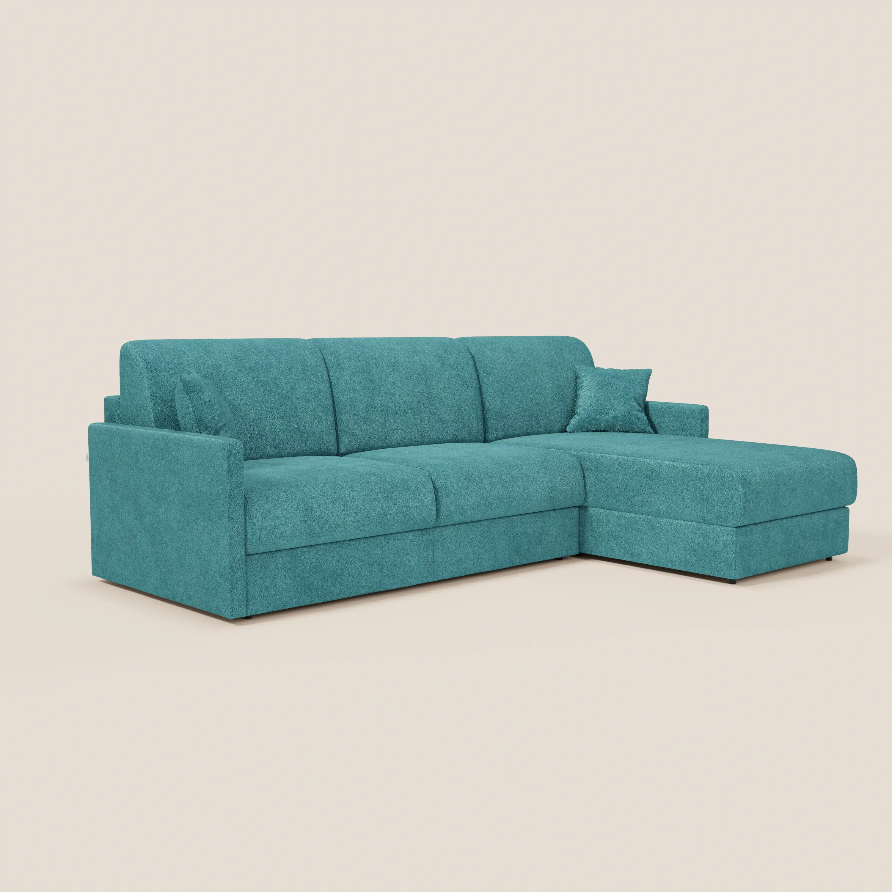 Tommy Canapé convertible avec méridienne coffre - design minimaliste et déhoussable en tissu détachable effet coton T33 - Image 53