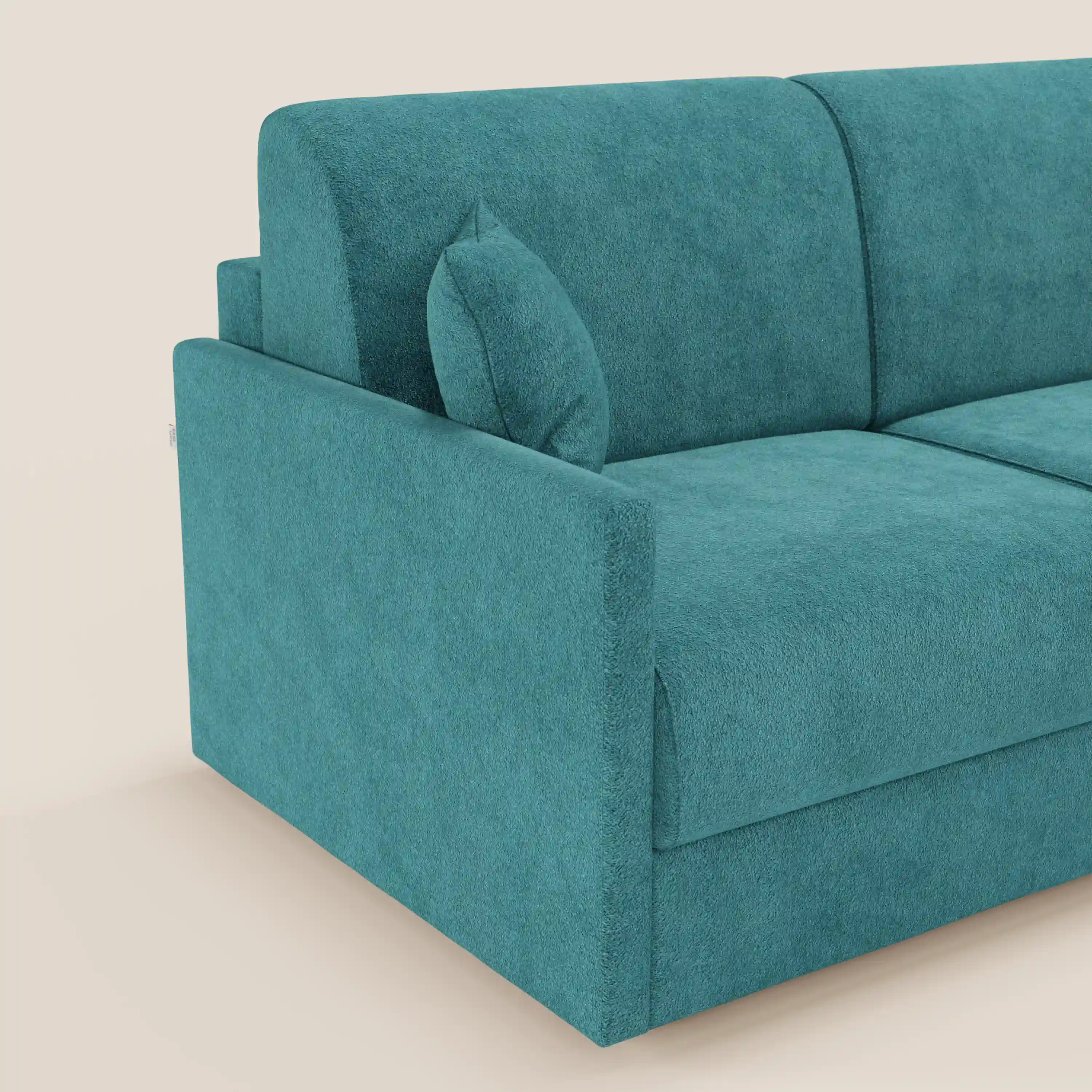 Tommy Canapé convertible avec méridienne coffre - design minimaliste et déhoussable en tissu détachable effet coton T33 - Image 56